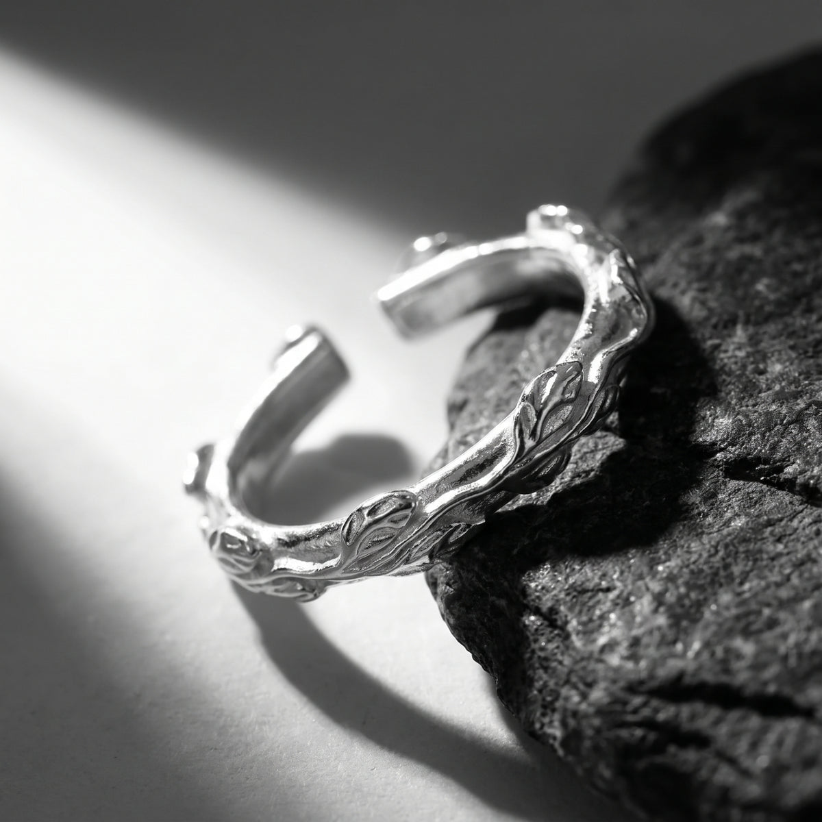 The Laurel Open Band Ring