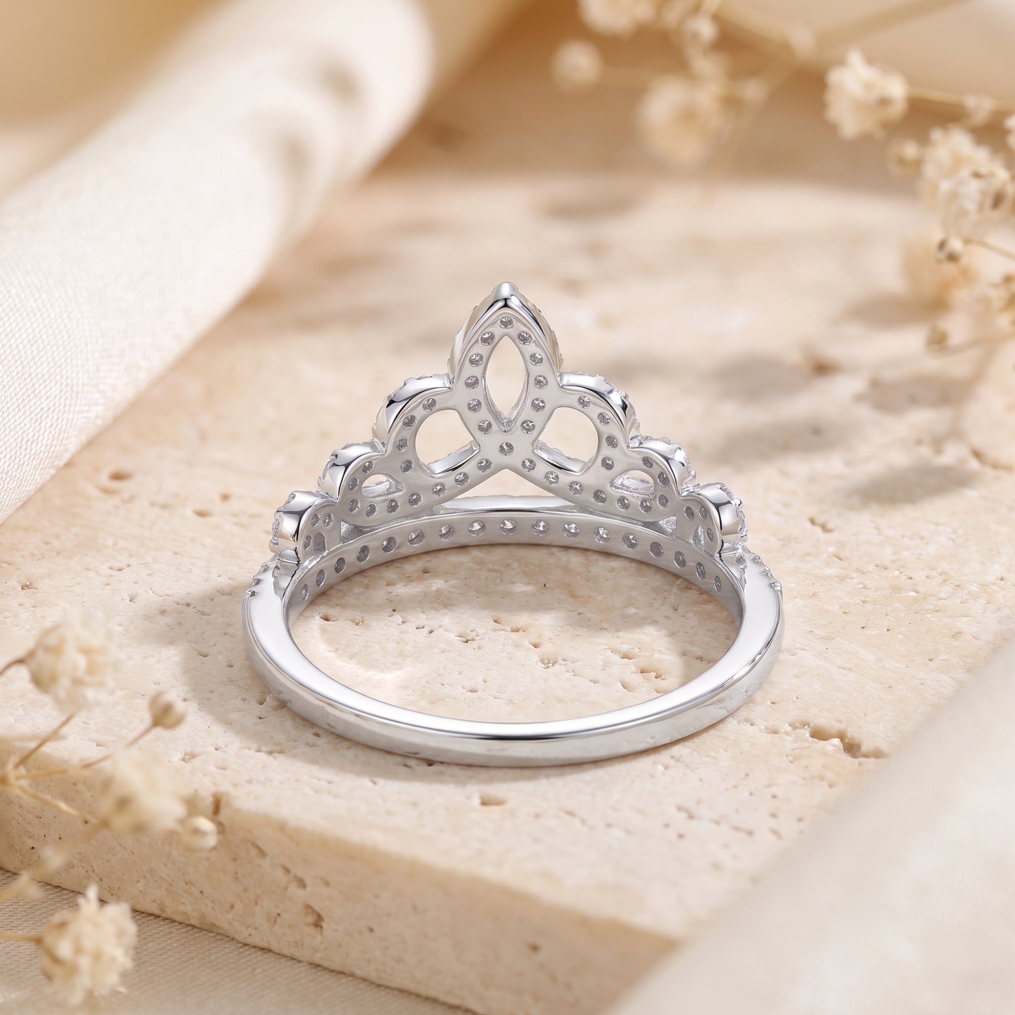 The Princess Tiara Ring