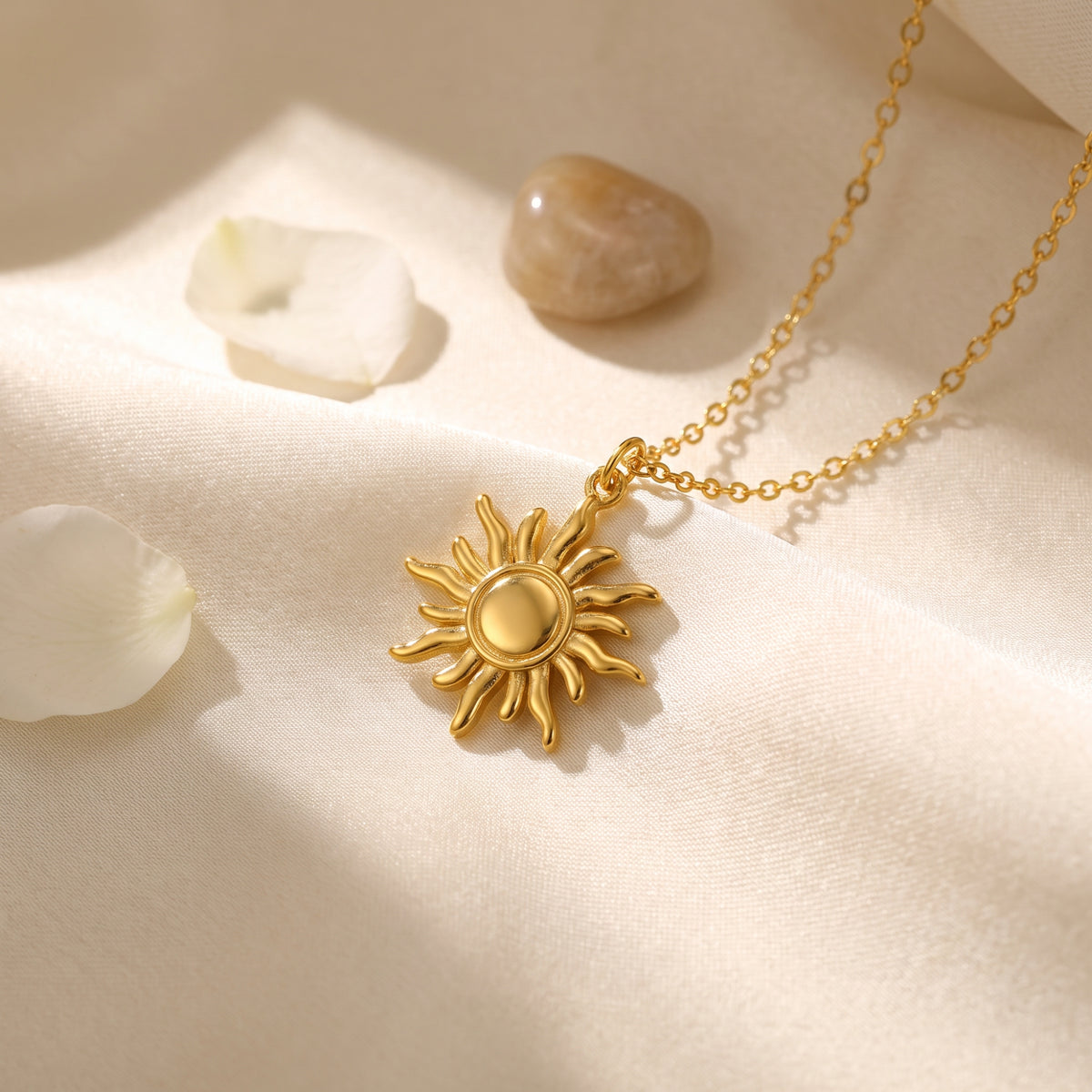 The Sunburst Pendant Necklace