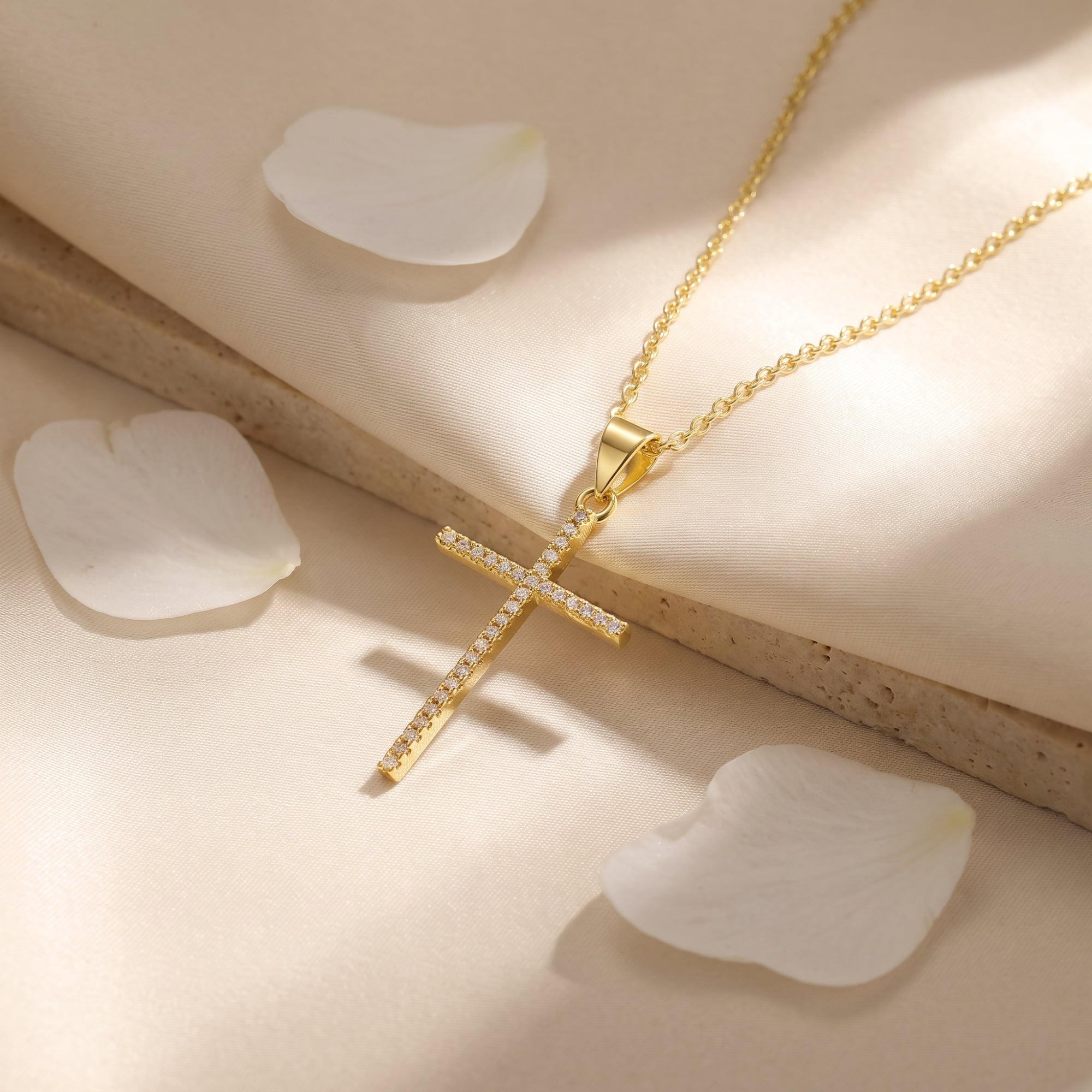The Aurelia Cross Necklace