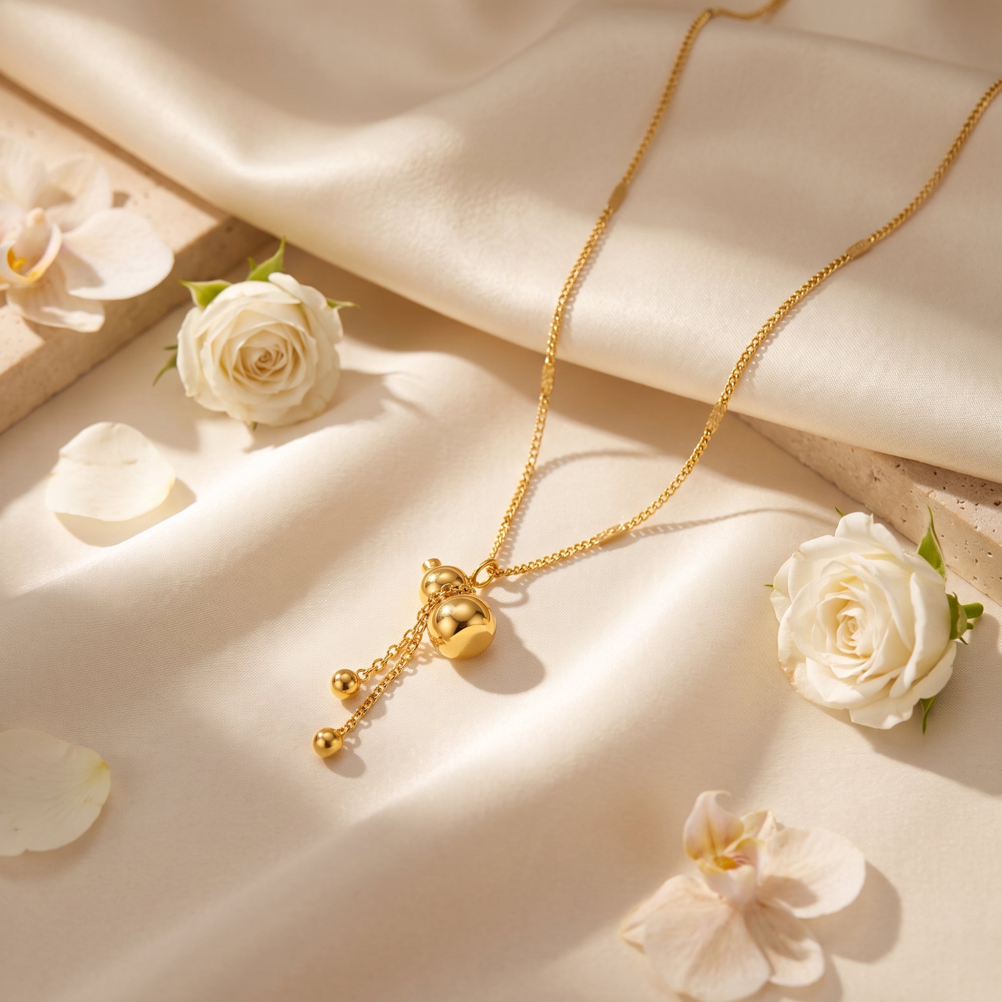 The Gourd Drop Necklace