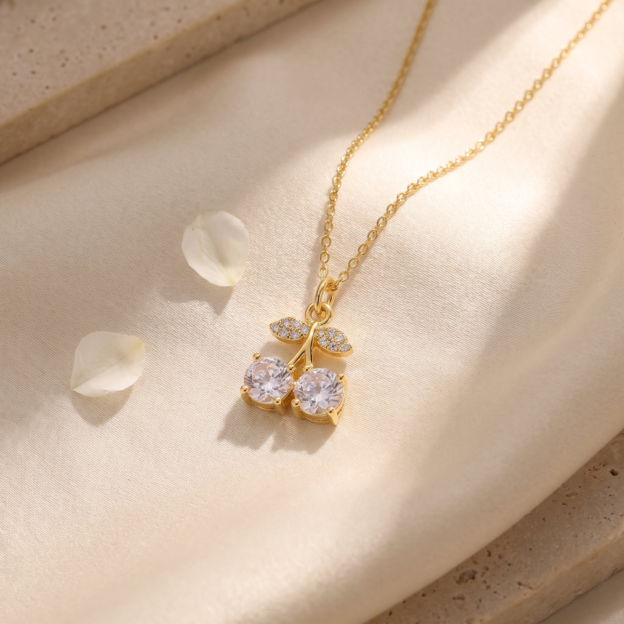 The Crystal Cherry Necklace