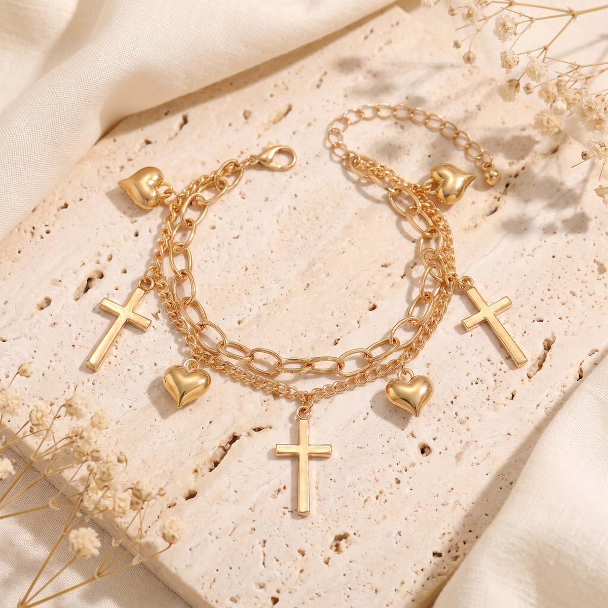 The Faith & Grace Charm Bracelet