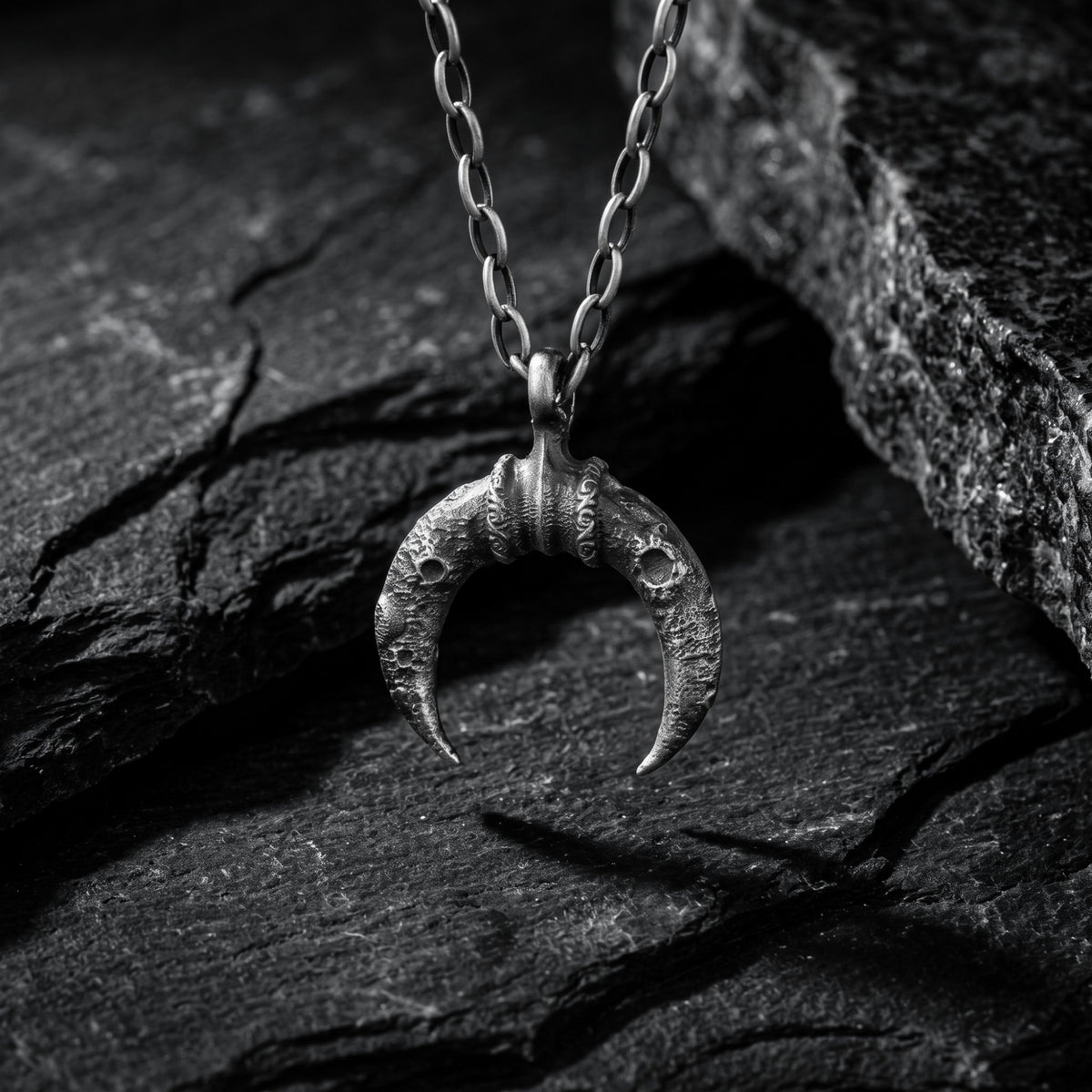 The Crescent Pendant Necklace