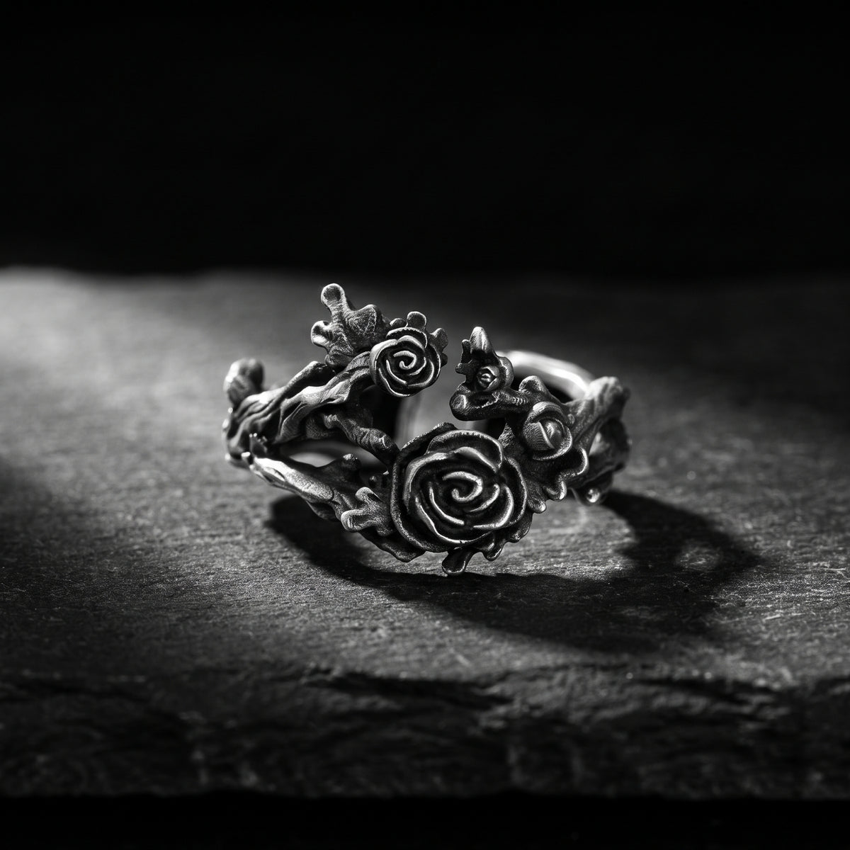 The Rose Vine Open Ring