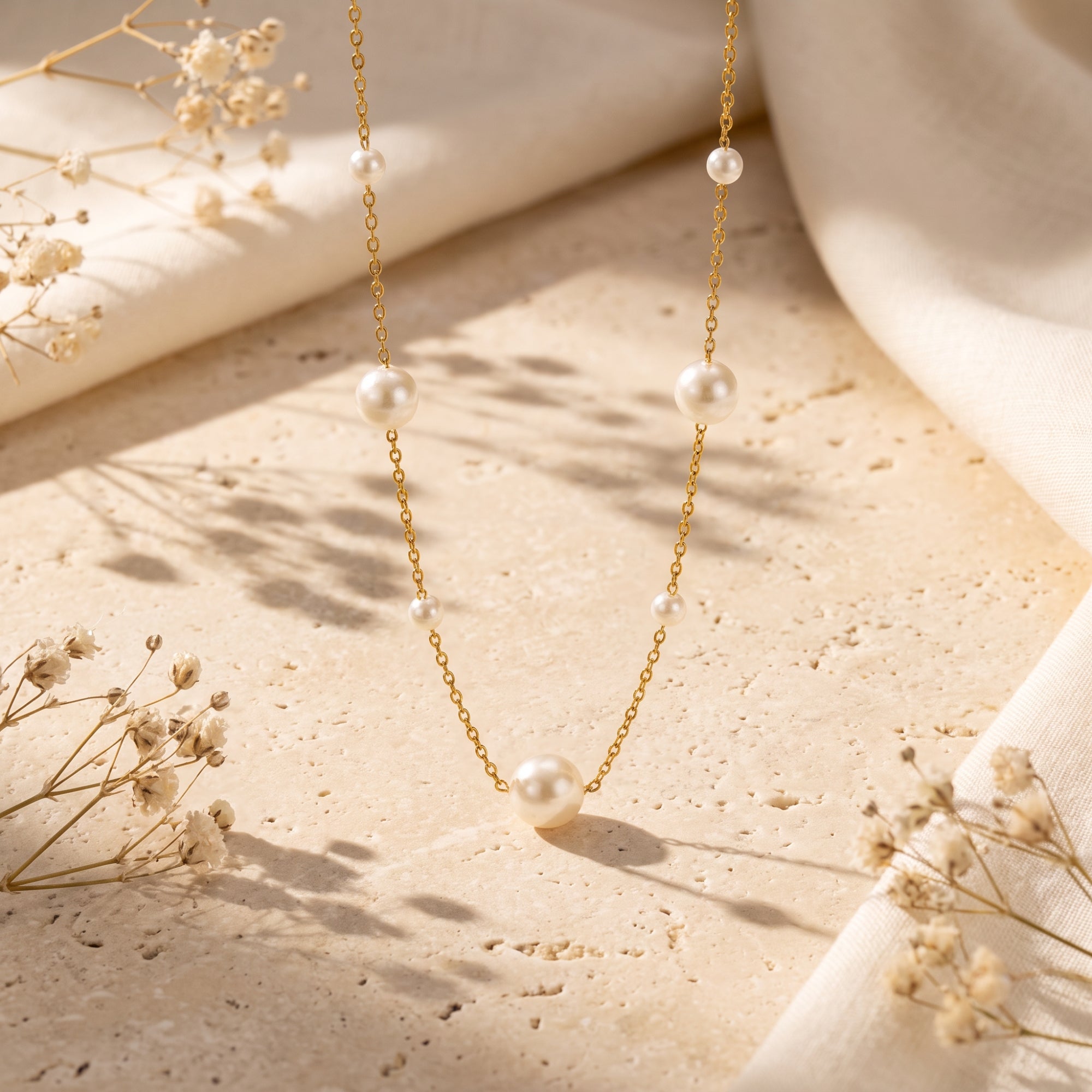 The Pearl Station Necklace