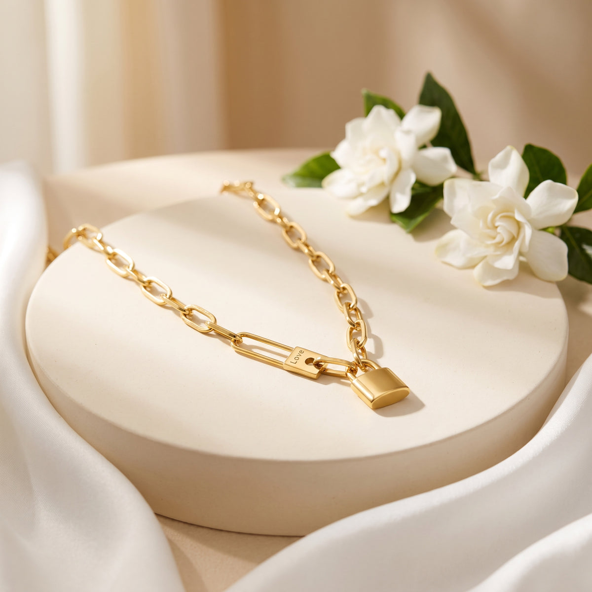 The Love Padlock Necklace