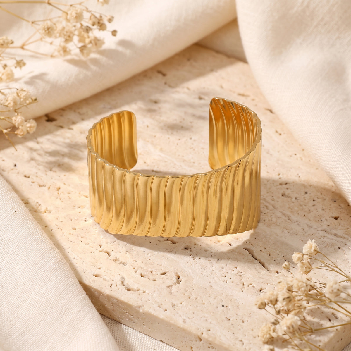 The Ripple Cuff Bracelet