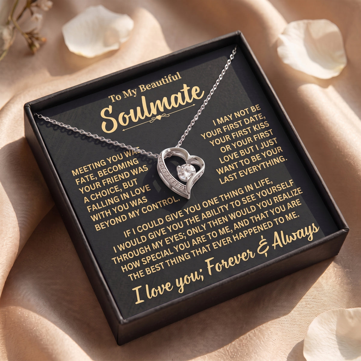 The Soulmate Heart Necklace