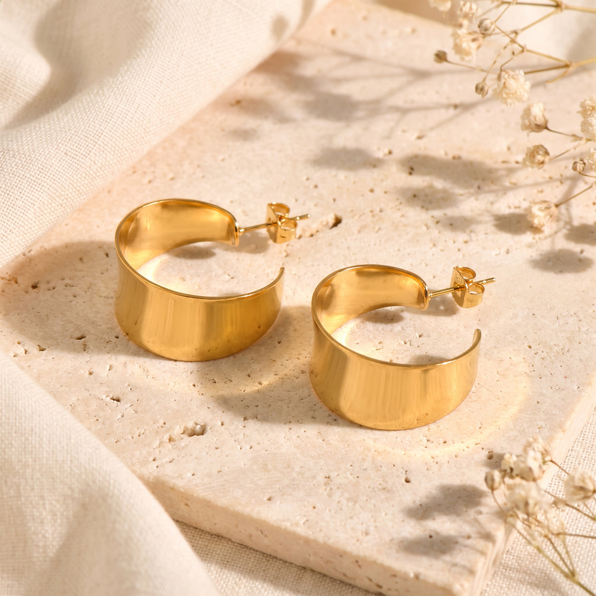 The Flared Statement Earrings