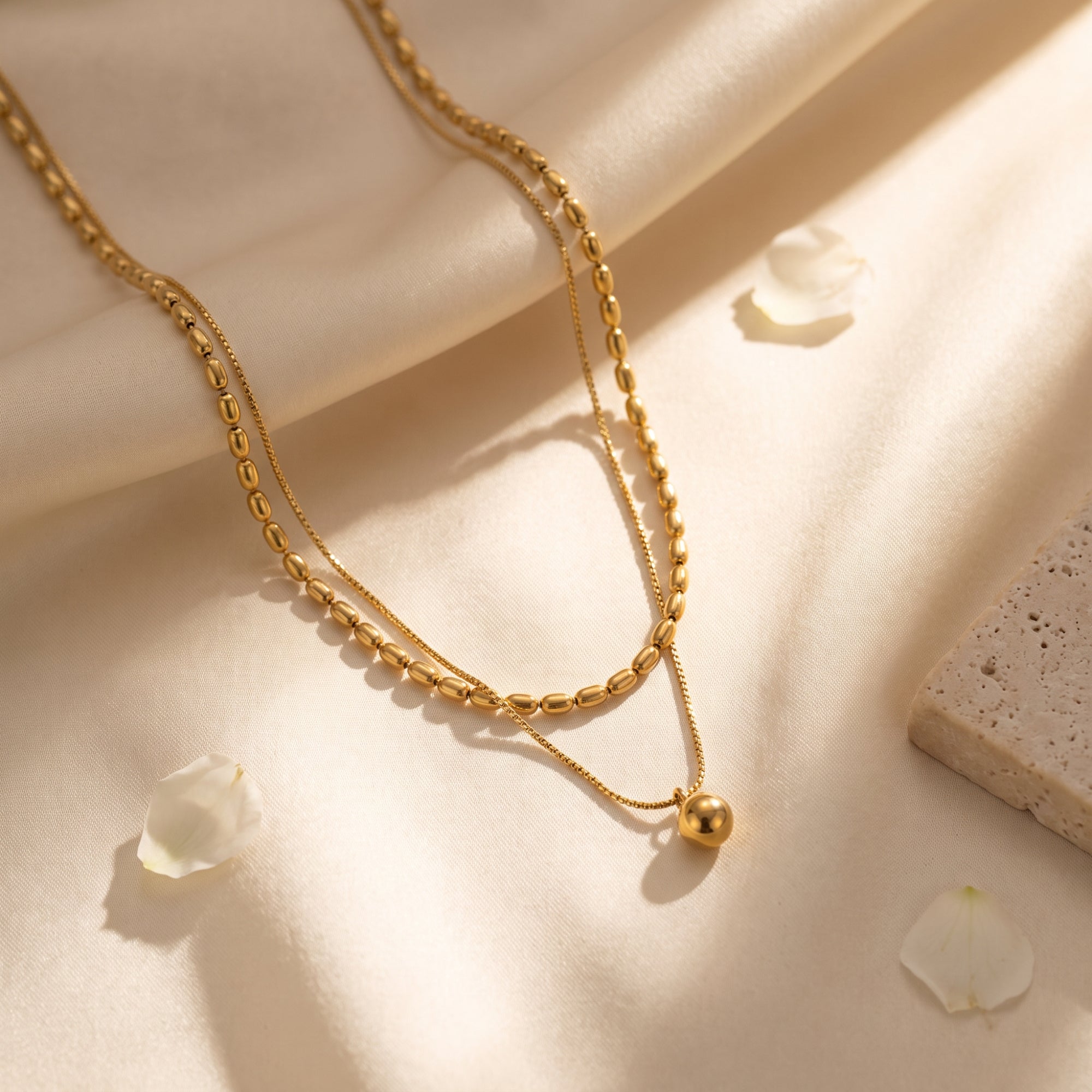 The Orbit Layered Necklace