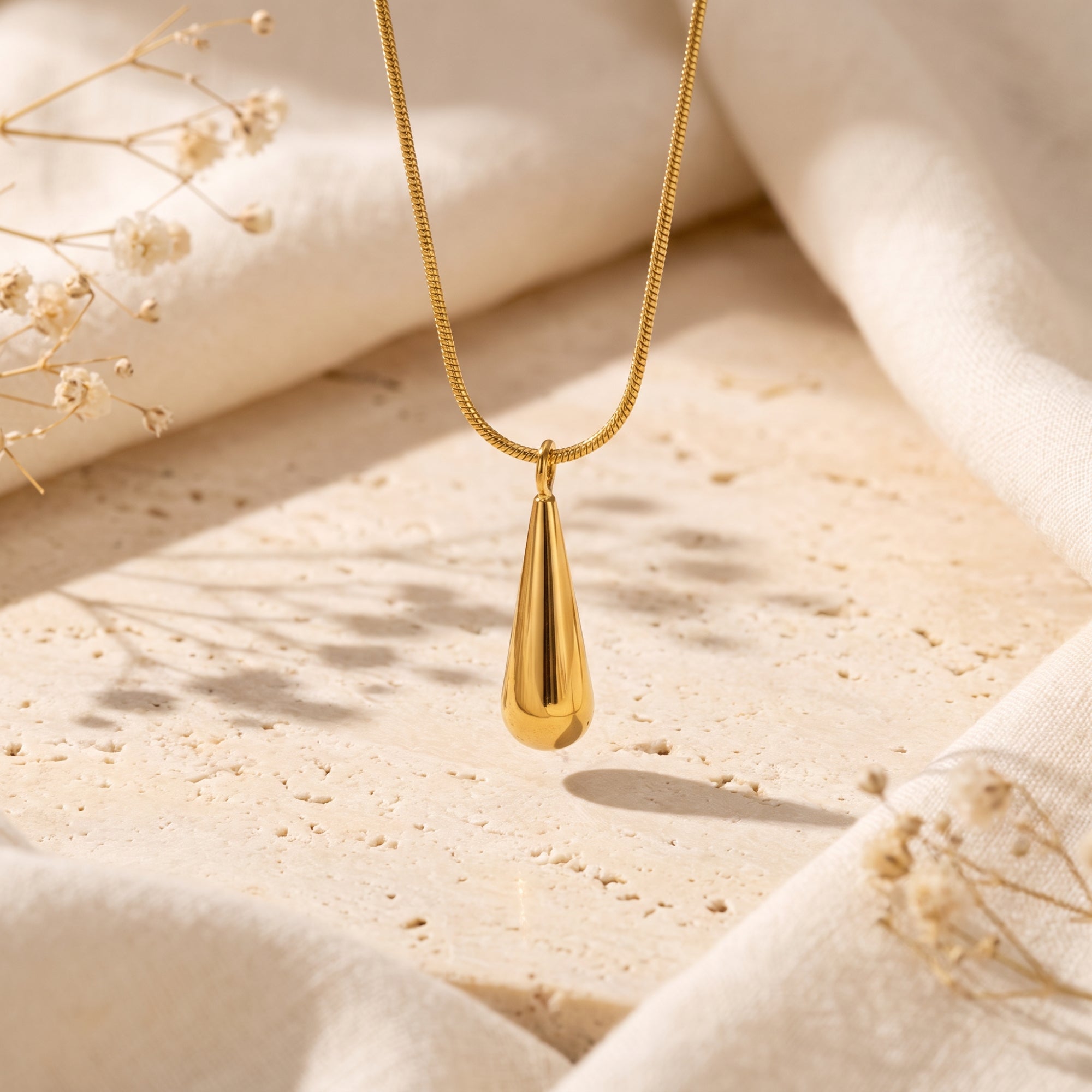 The Liquid Teardrop Necklace