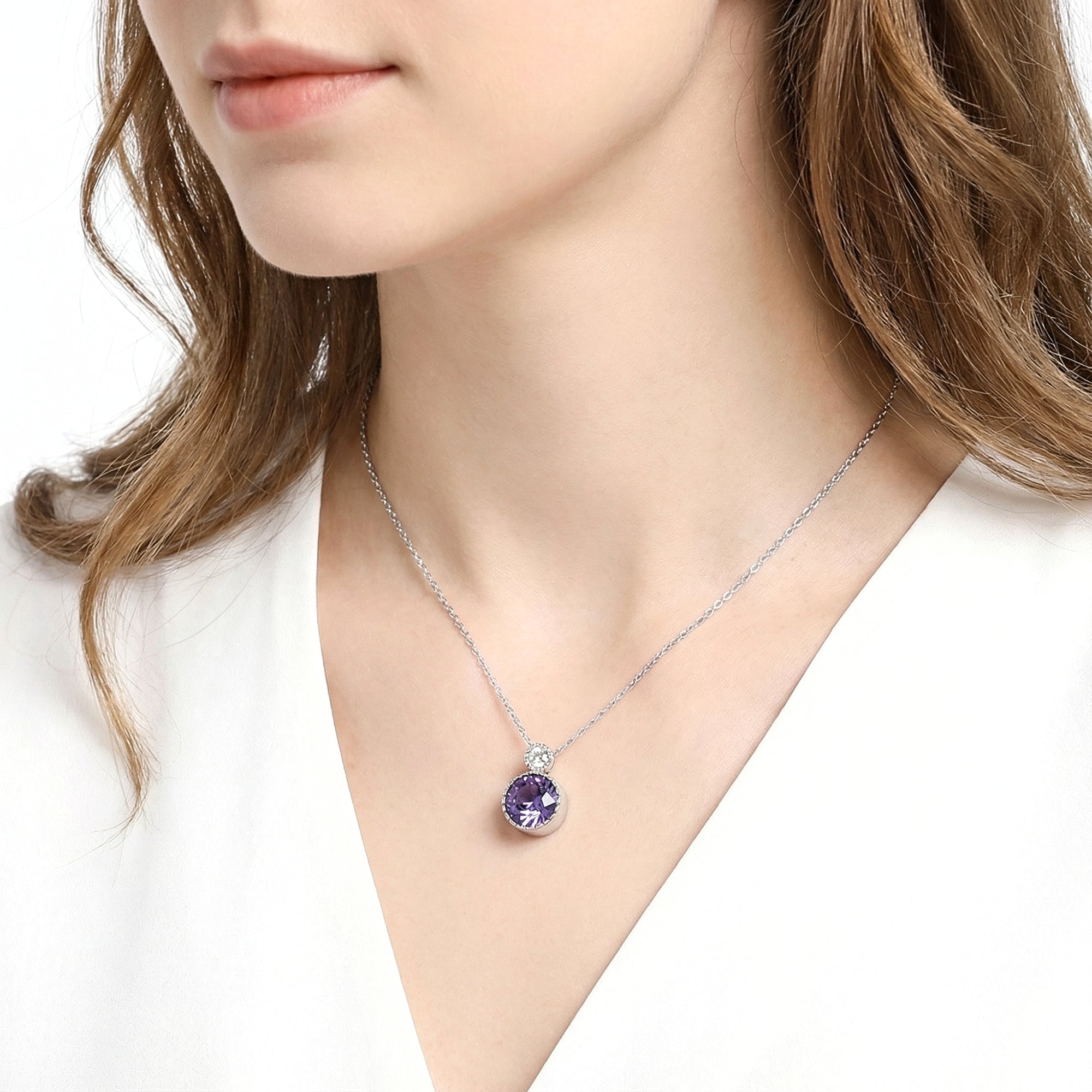 The Elara Drop Necklace - S925 Sterling Silver