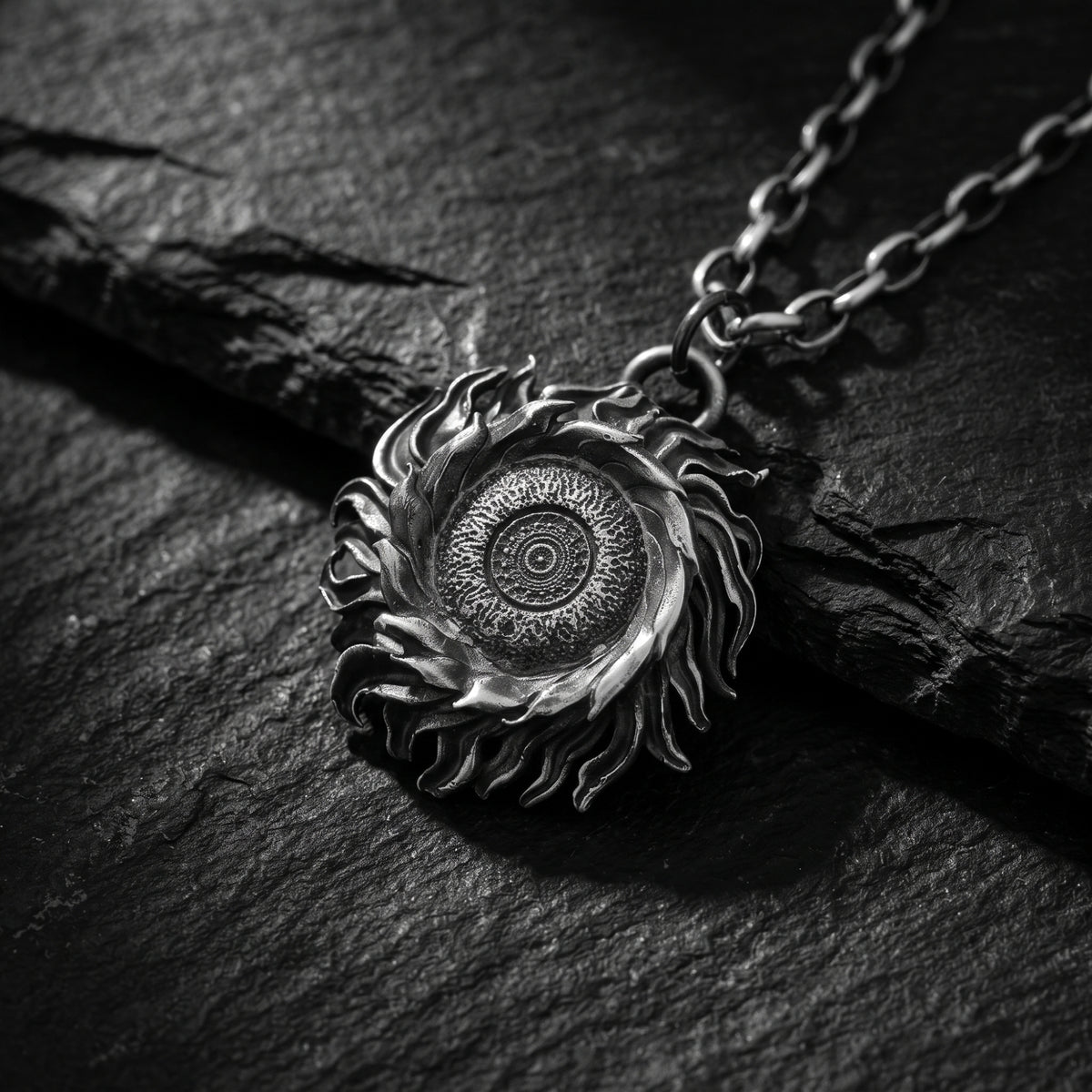 The Solaris Flare Pendant Necklace