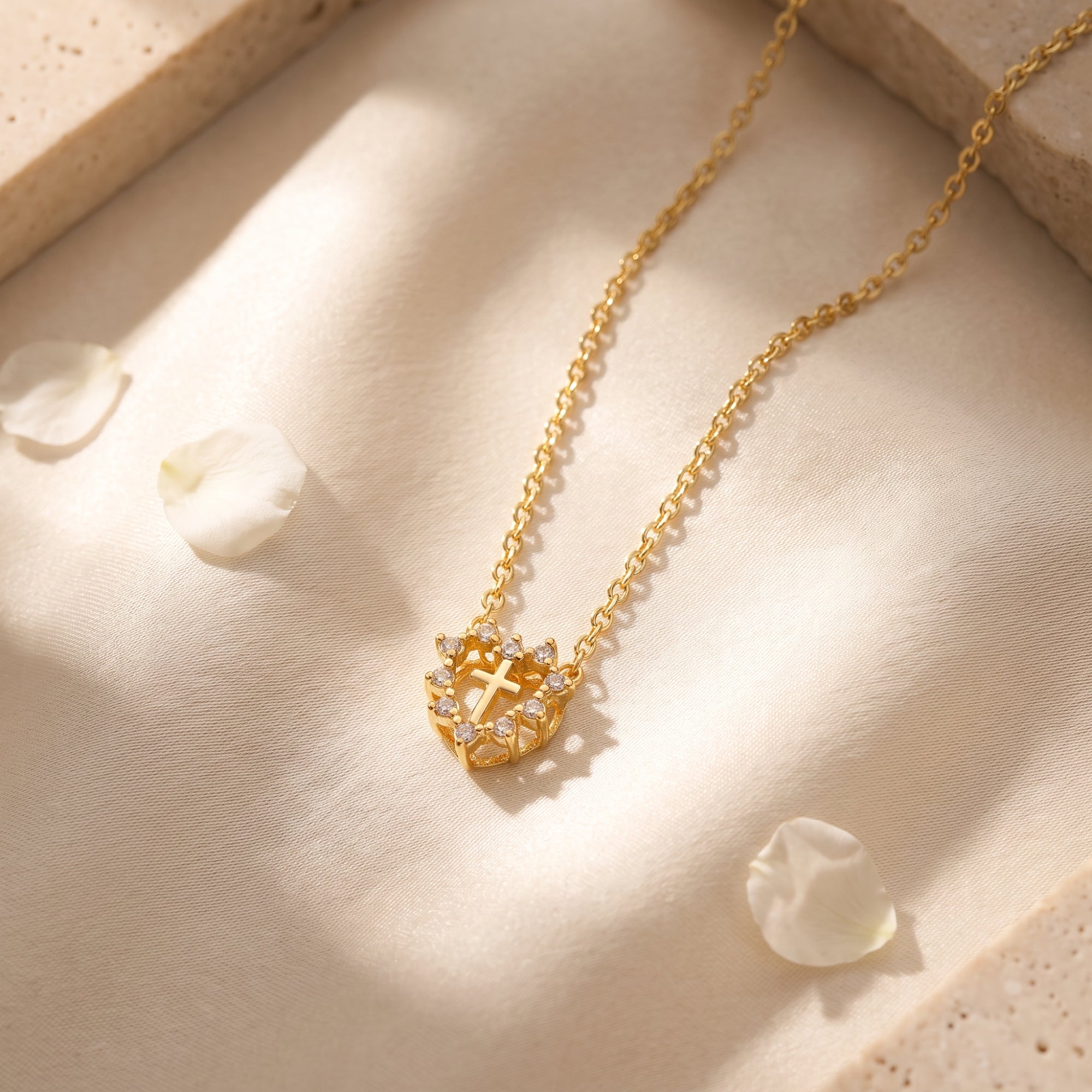 The Sacred Heart Halo Necklace