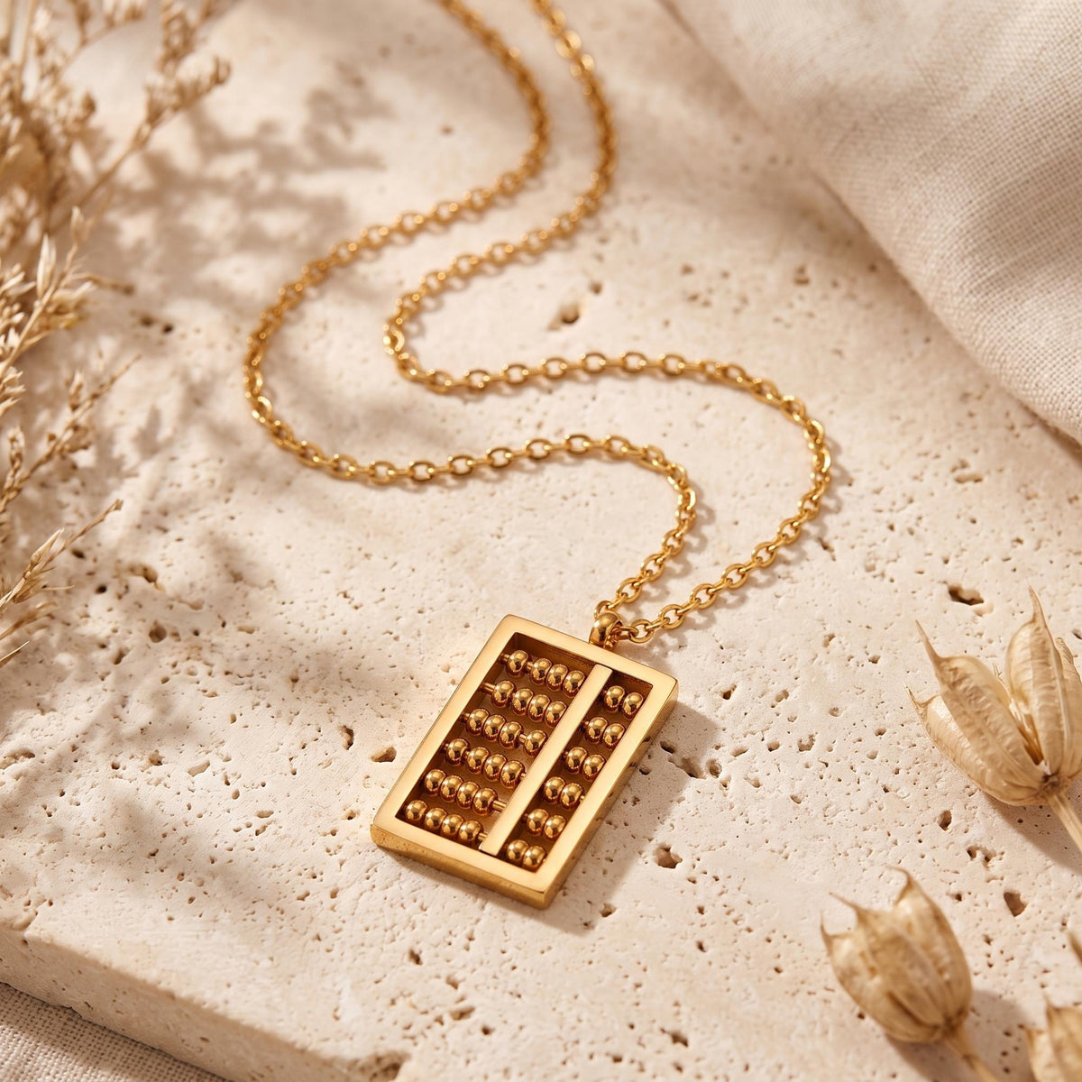 The Heritage Abacus Necklace