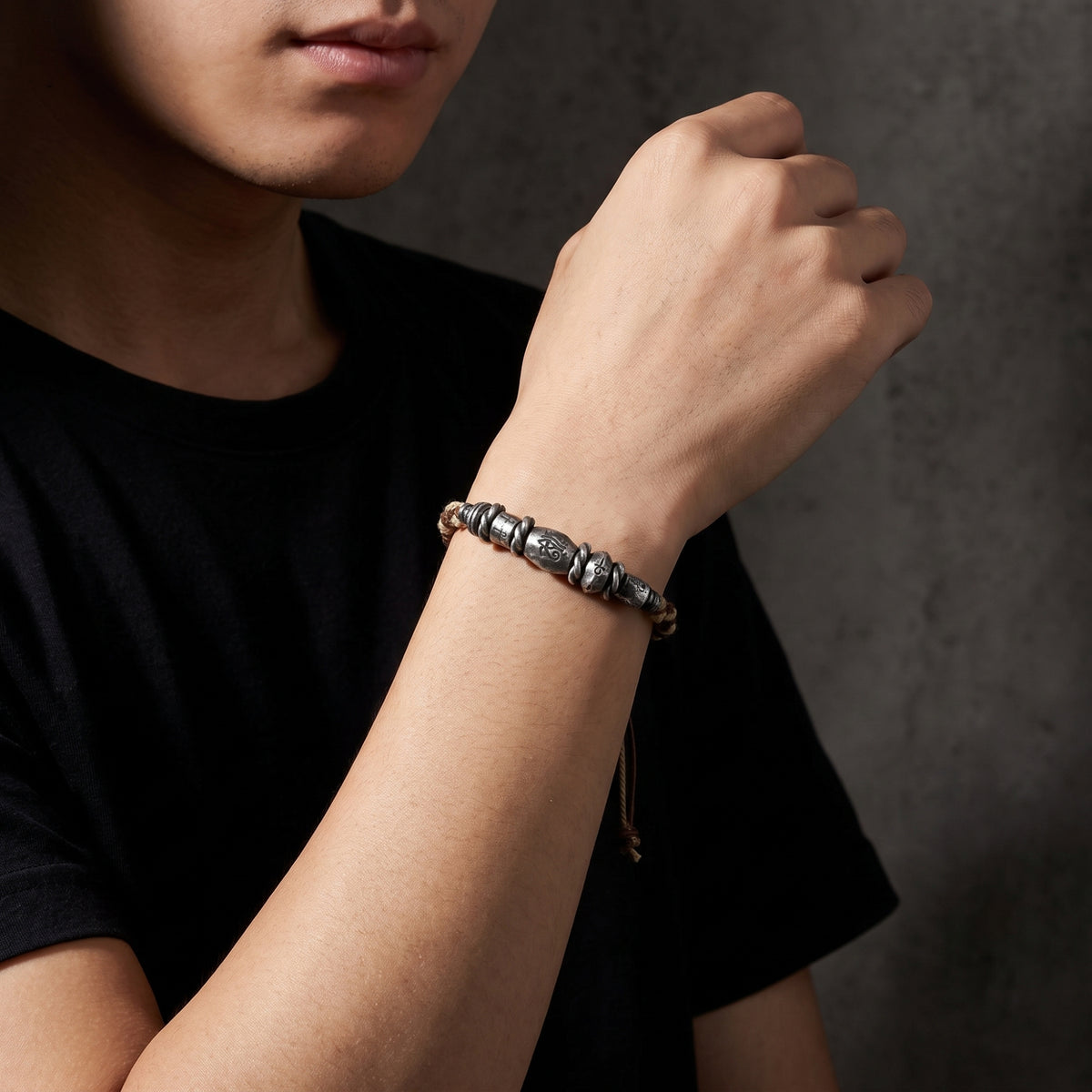 The Eye of Horus Braided Bracelet