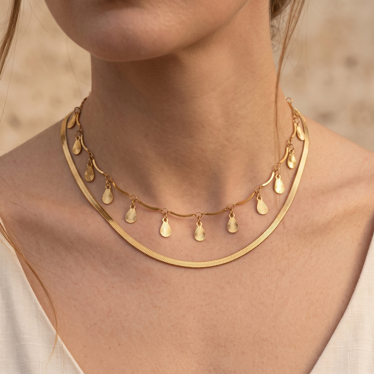 The Radiant Teardrop Necklace