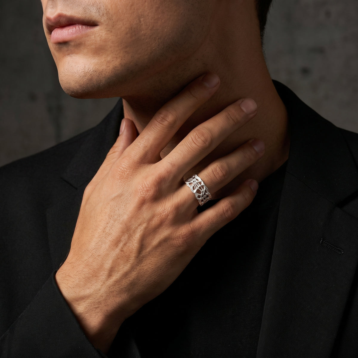 The Matrix Open Band Ring