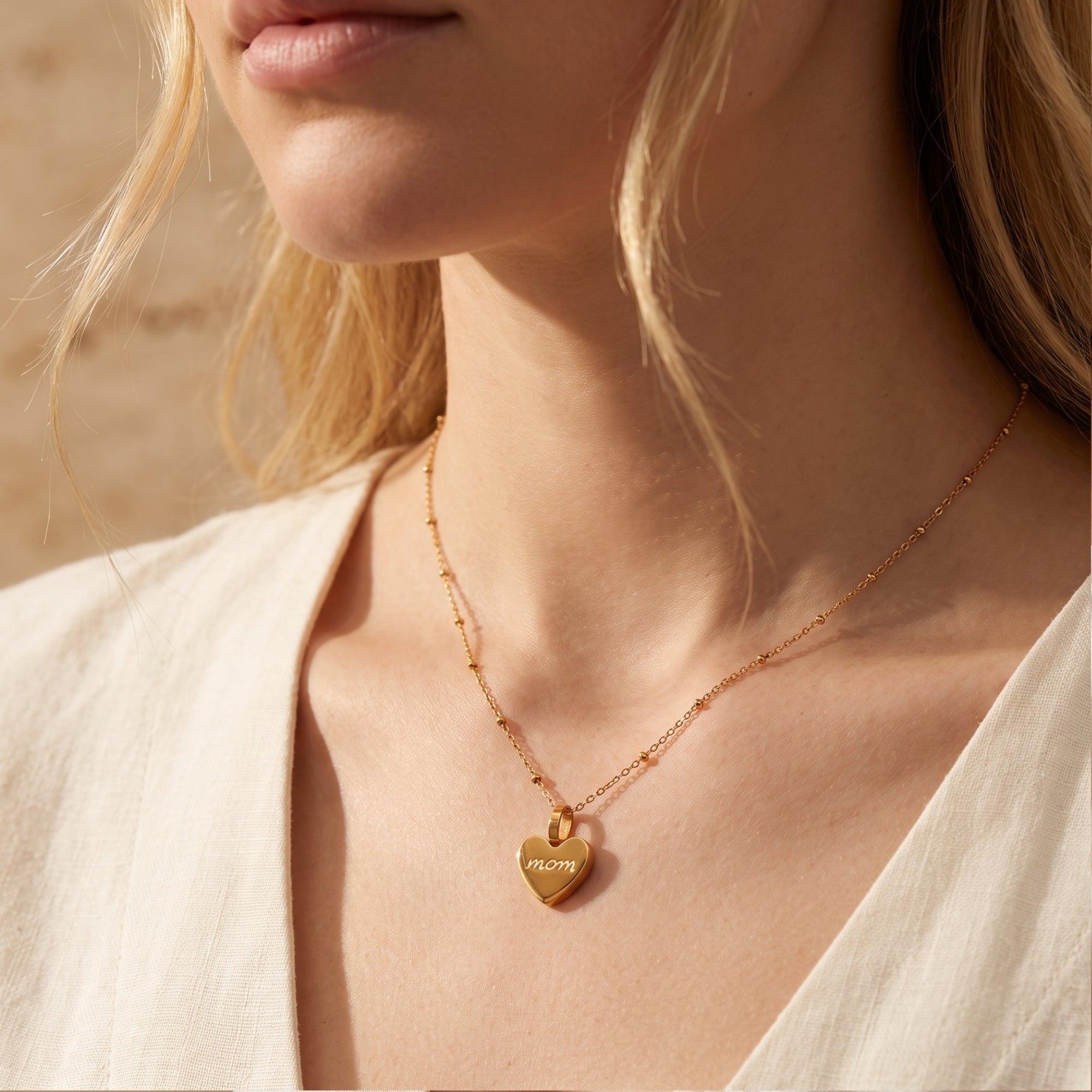 The Devotion Mom Pendant Necklace