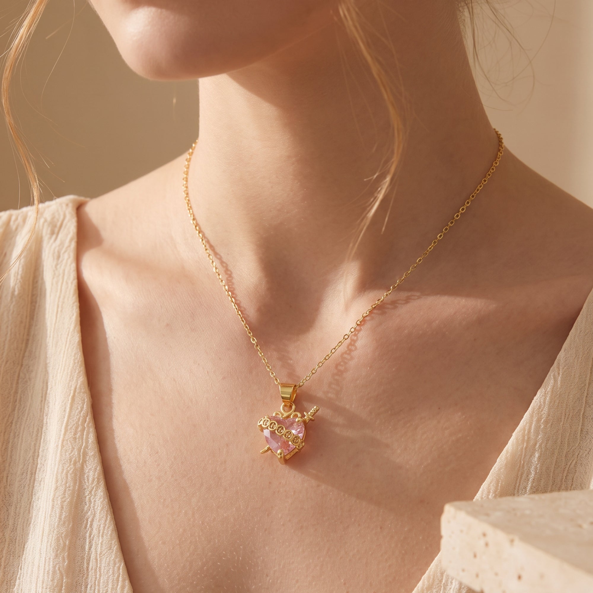 The Devotion Heart Pendant Necklace