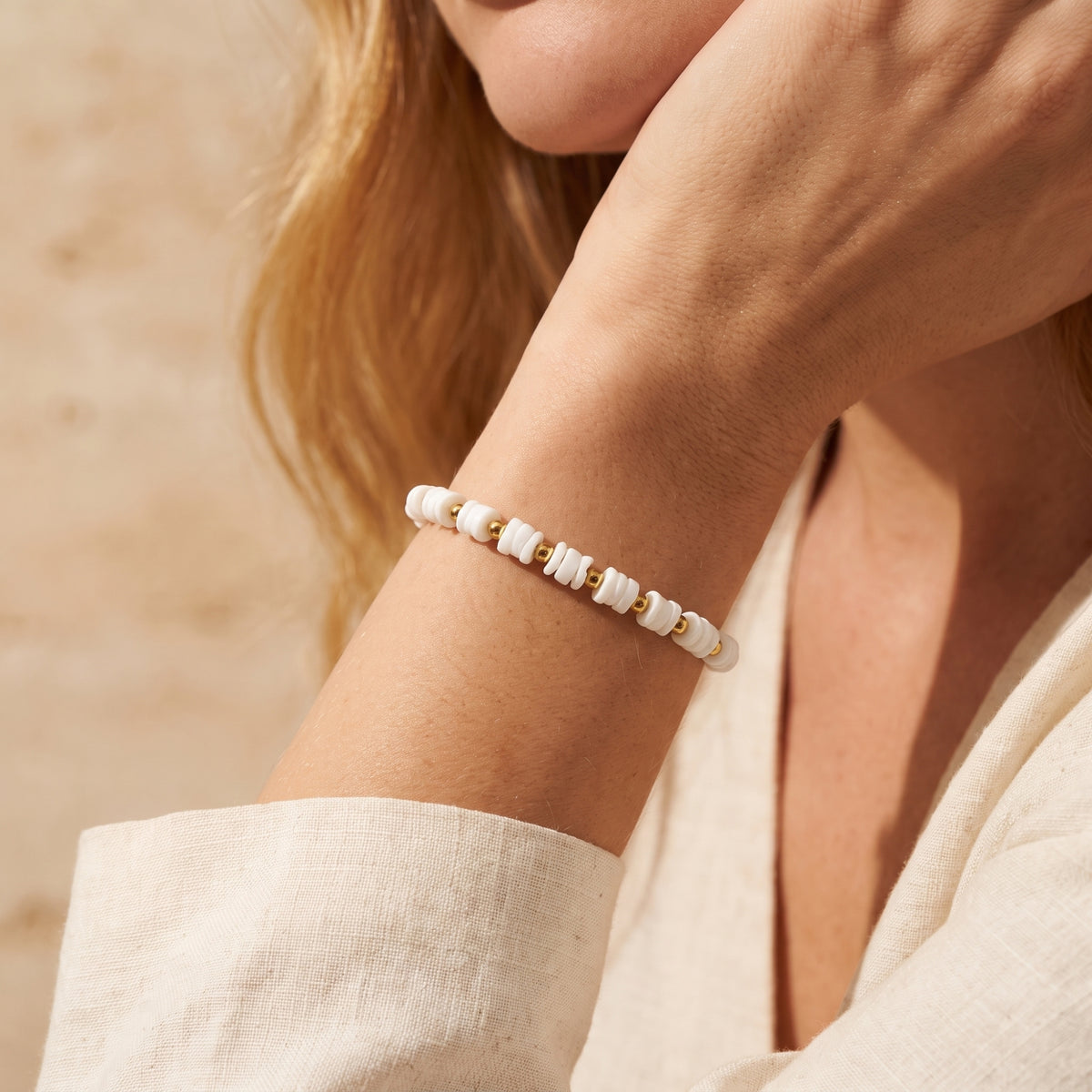 The Coastal Disc Station Bracelet