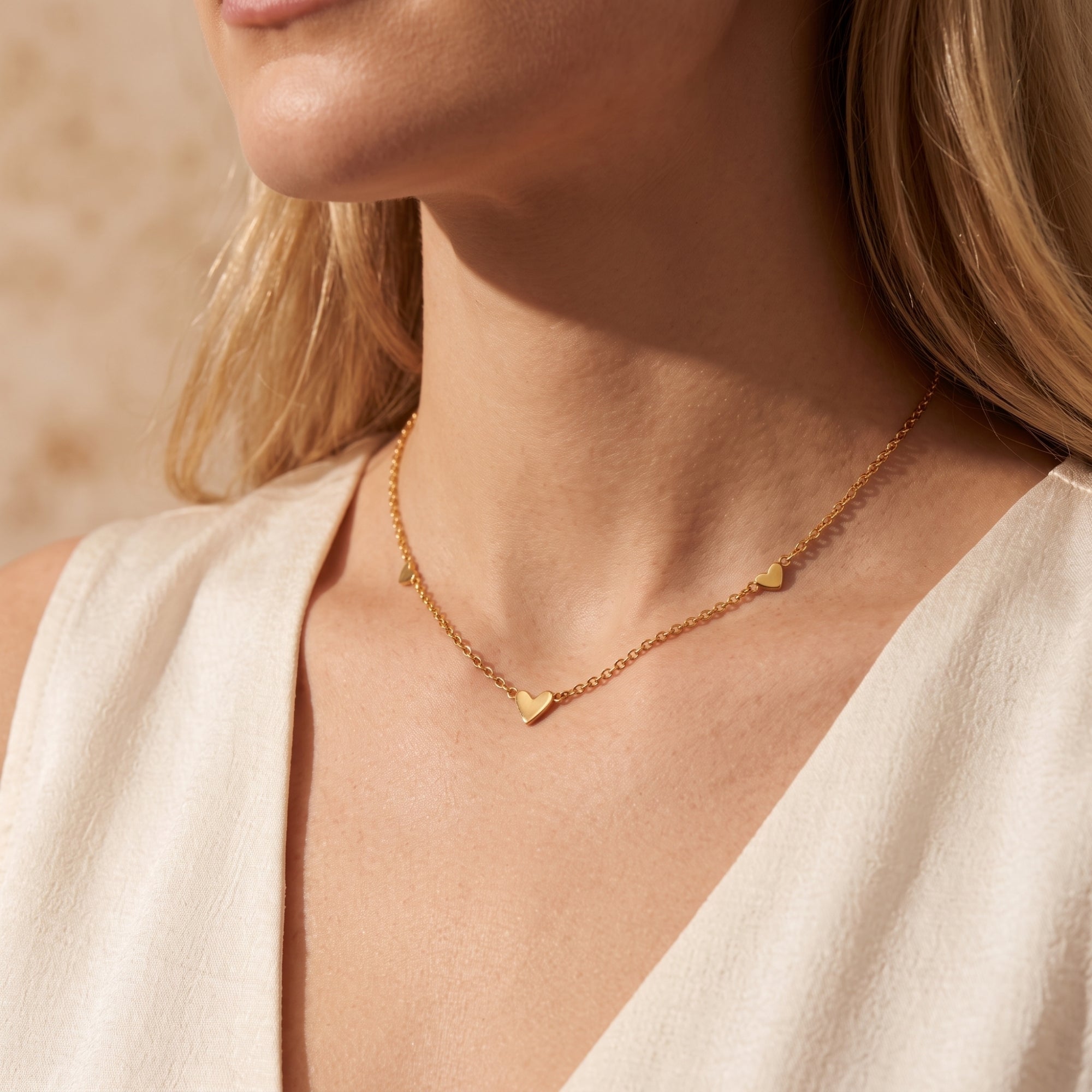 The Amora Heart Station Necklace