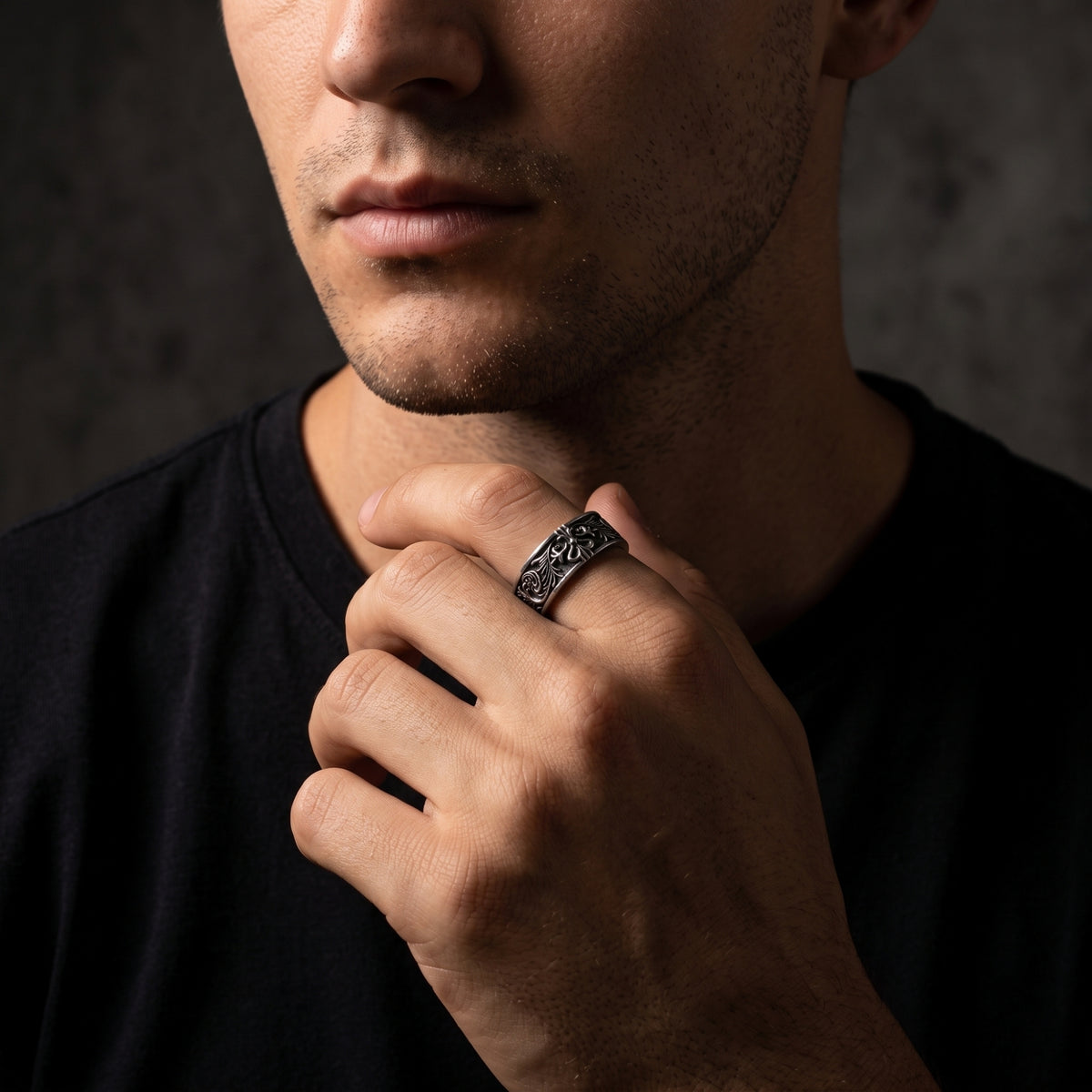 The Filigree Open Band Ring