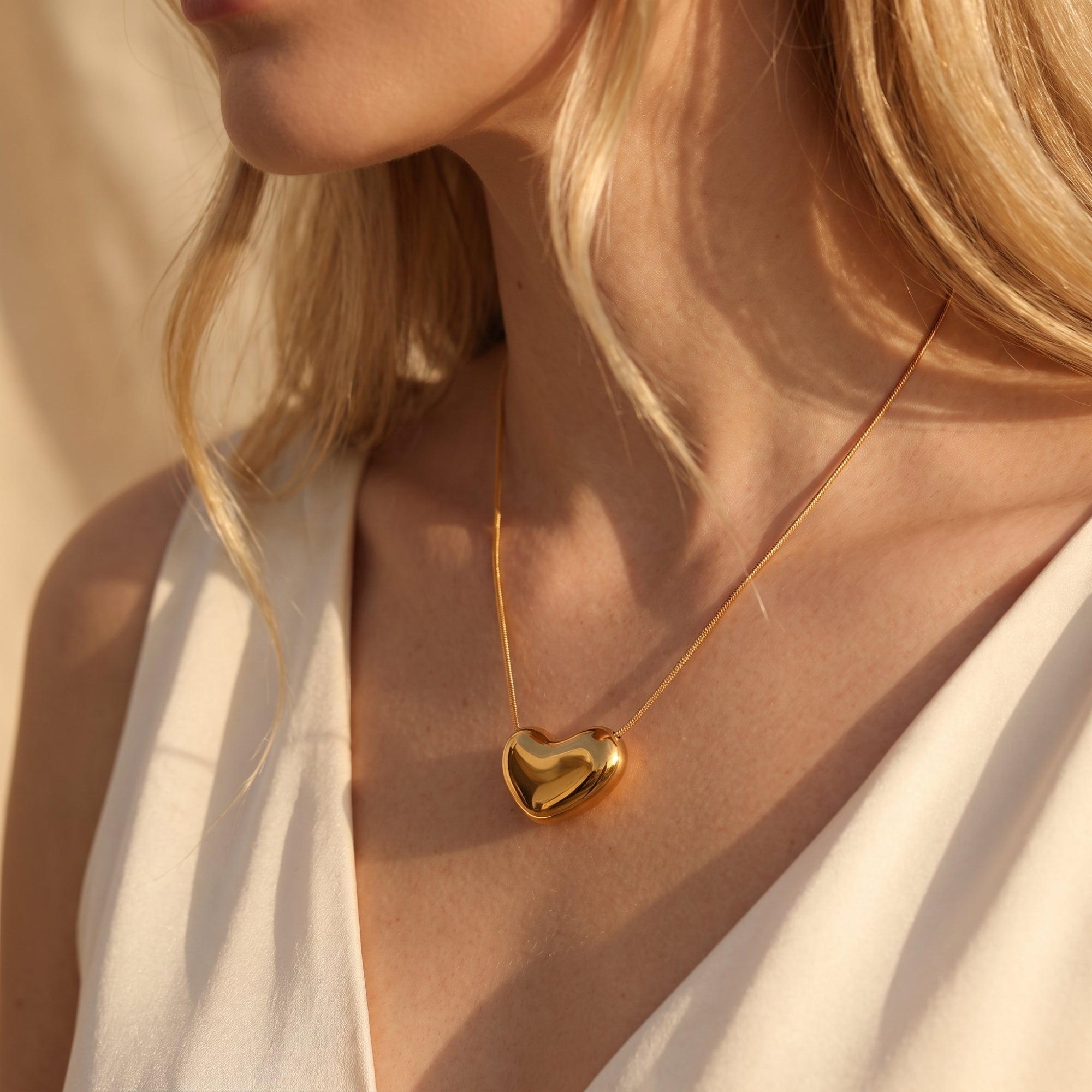 The Aura Heart Pendant Necklace