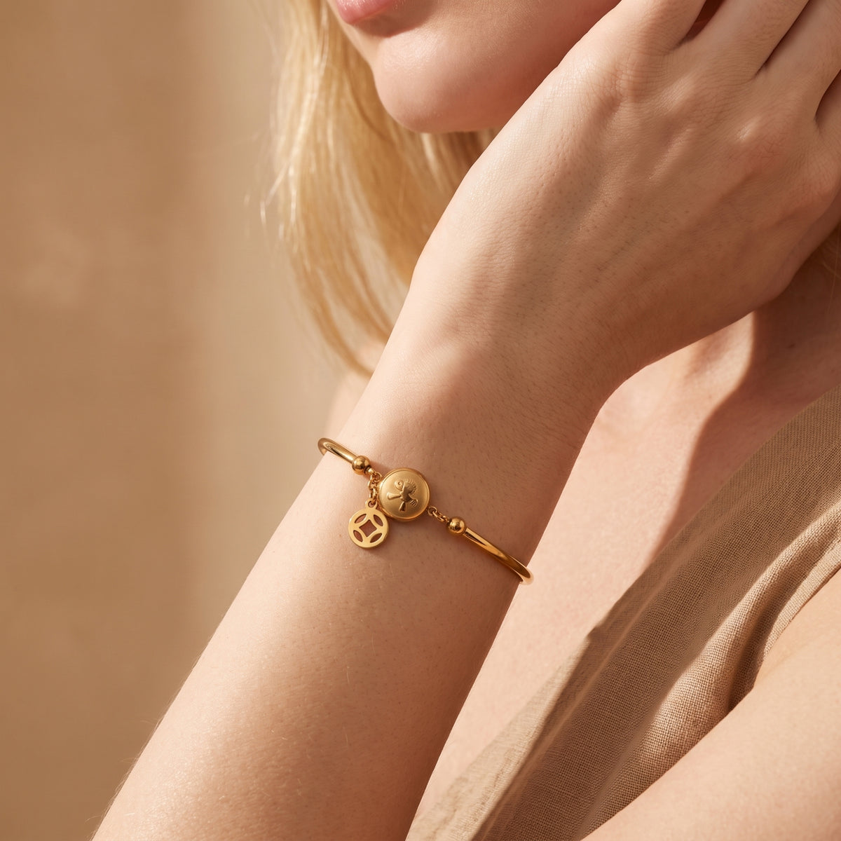 The Fortune Coin Station Bracelet