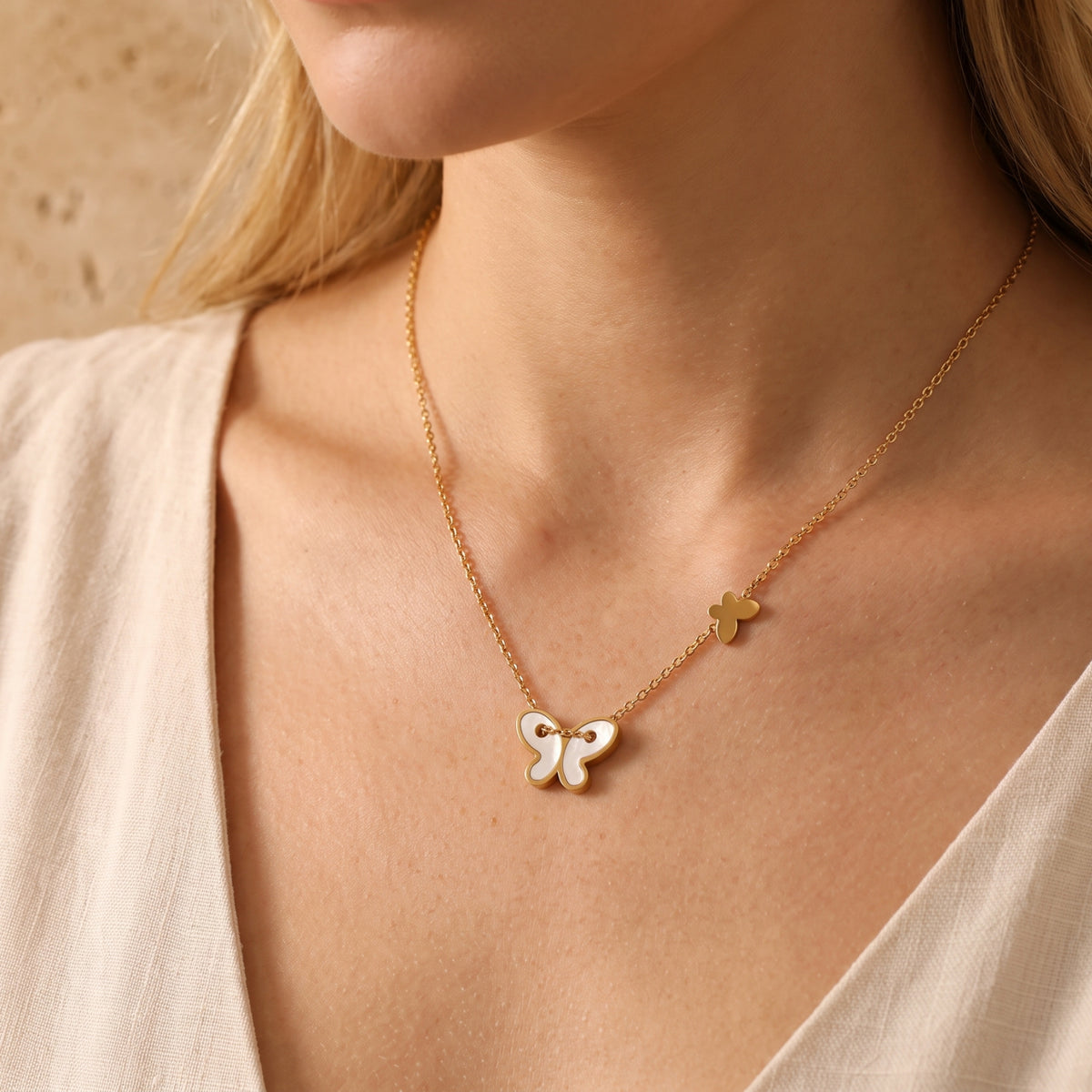 The Flutter Butterfly Necklace