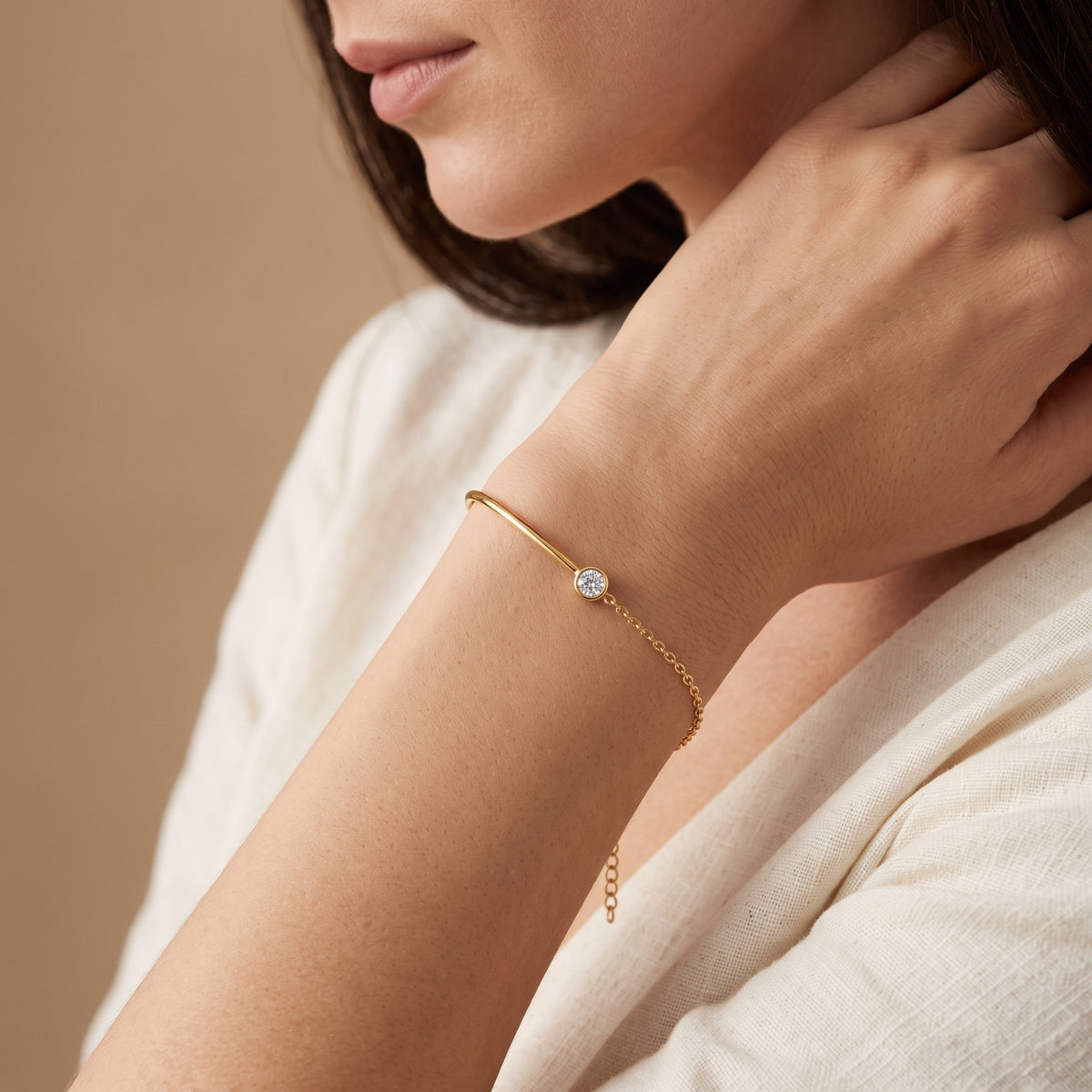 The Bezel Station Cuff Bracelet