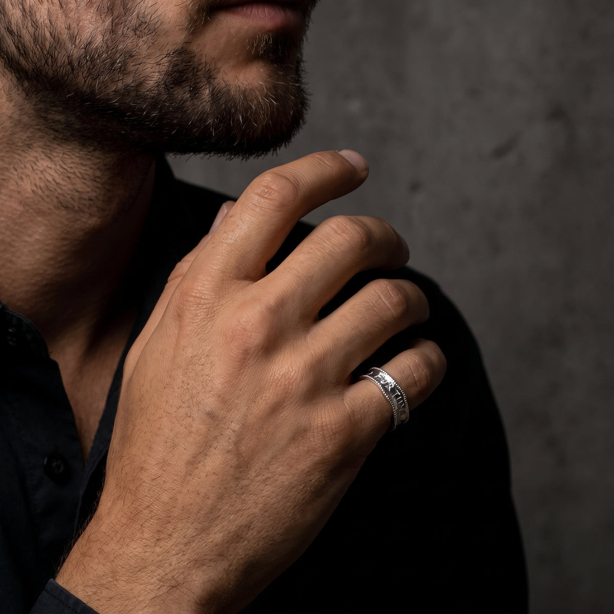 The Fortuna Engraved Ring