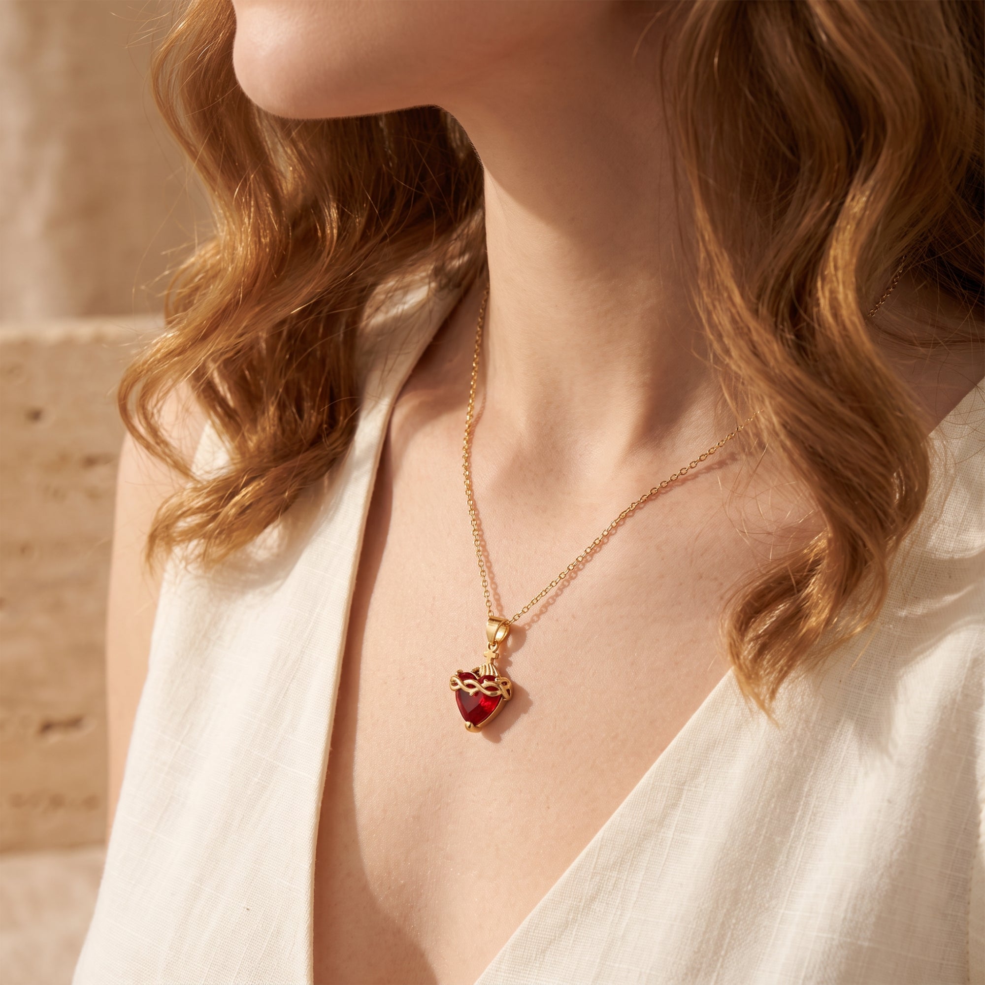 The Sacred Heart Necklace