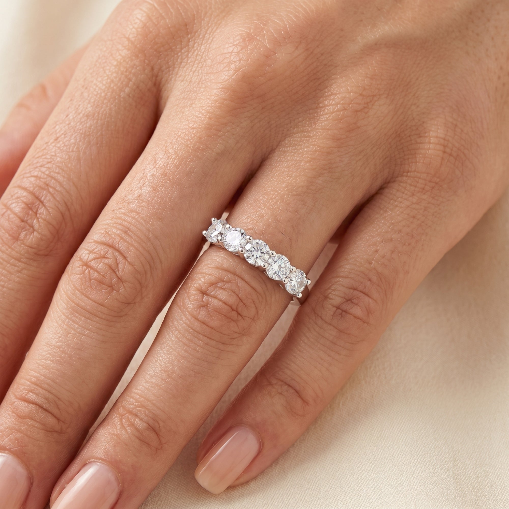 The Evermore Five-Stone Ring