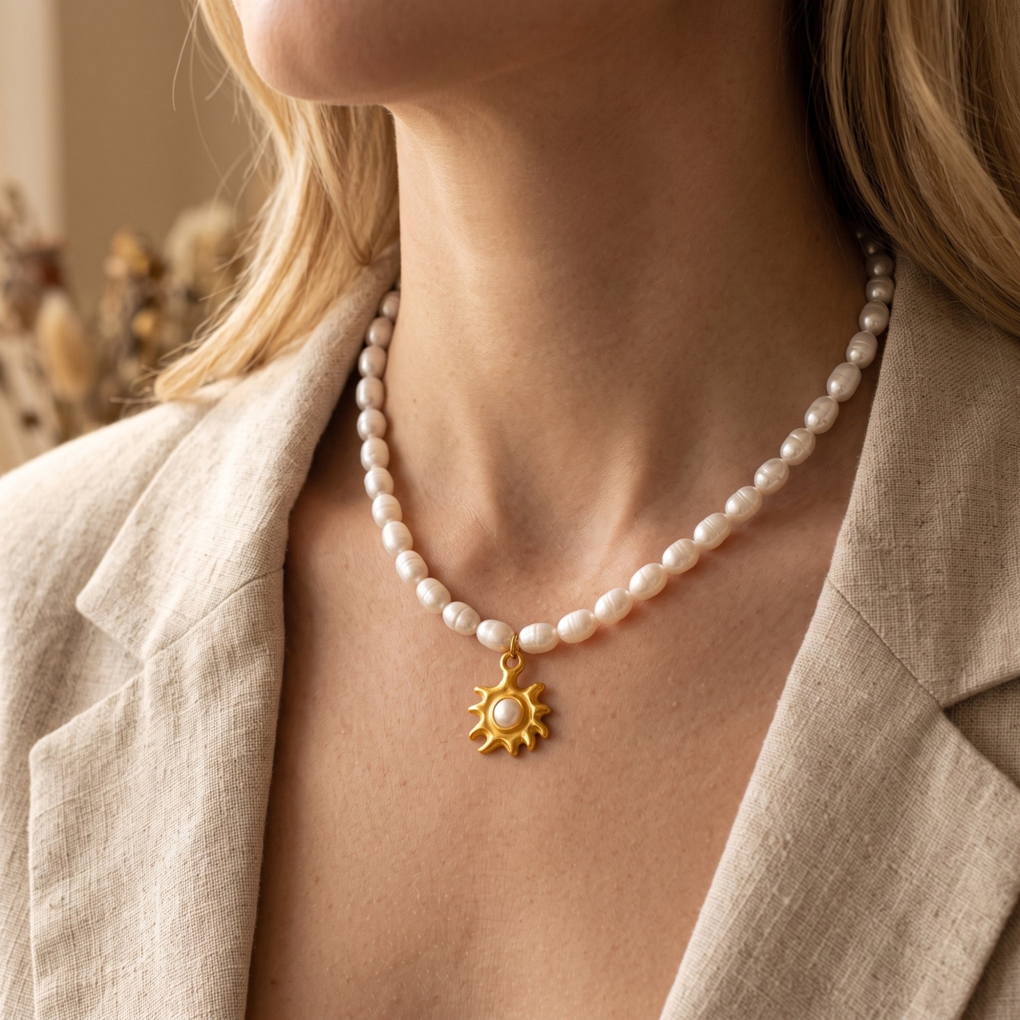 The Solina Pearl Necklace