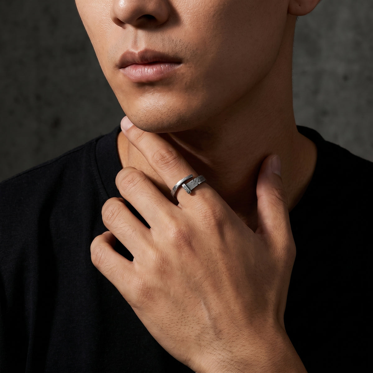 The Forged Nail Ring