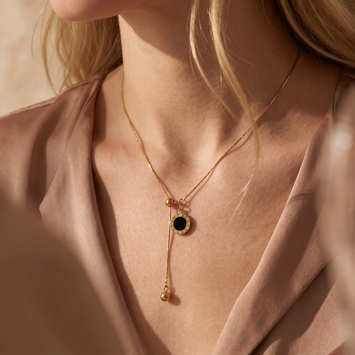 The Meridian Lariat Necklace