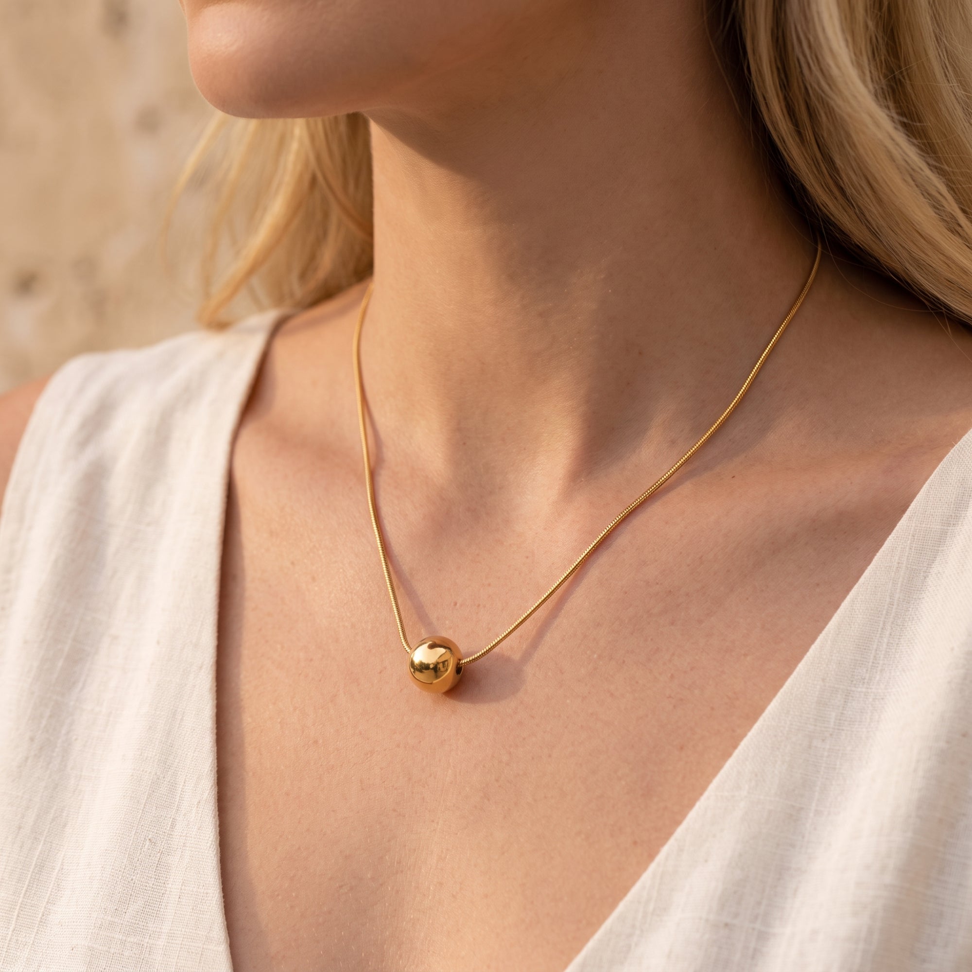 The Orbital Sphere Necklace