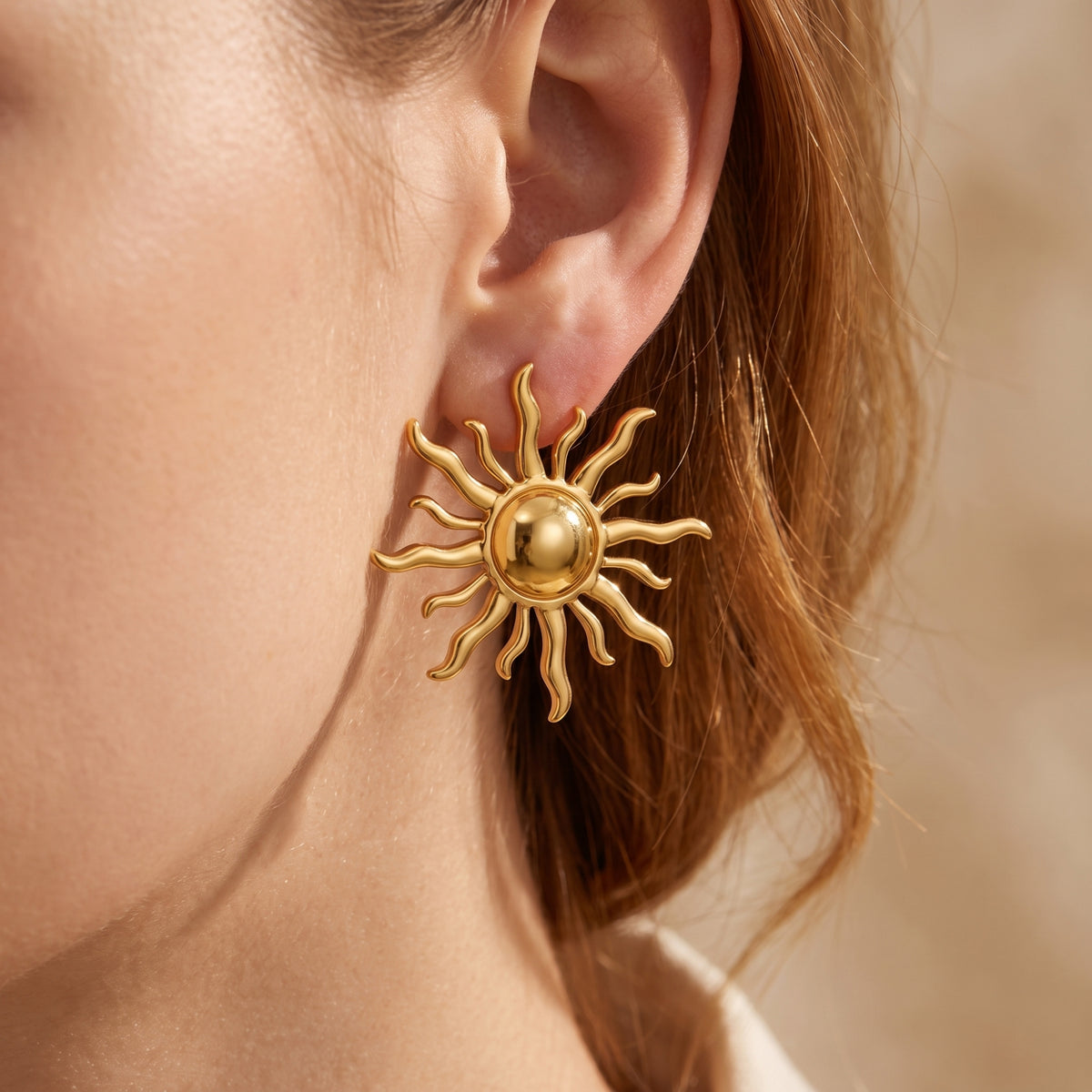 The Solstice Sunburst Earrings