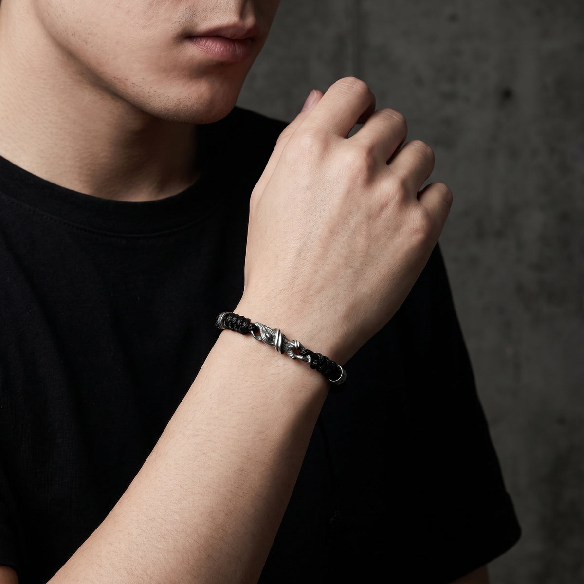 The Sylvan Bark Rope Bracelet