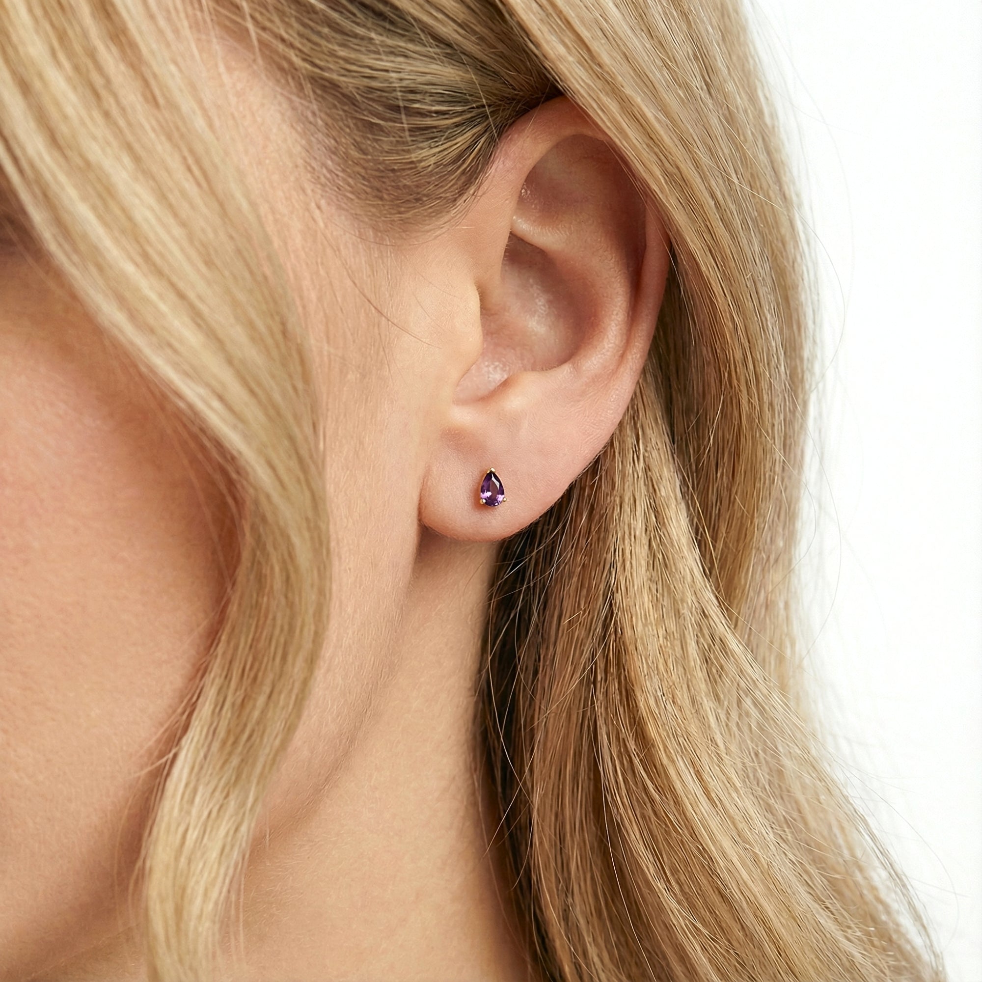 The Lyra Studs - 18K Gold Vermeil