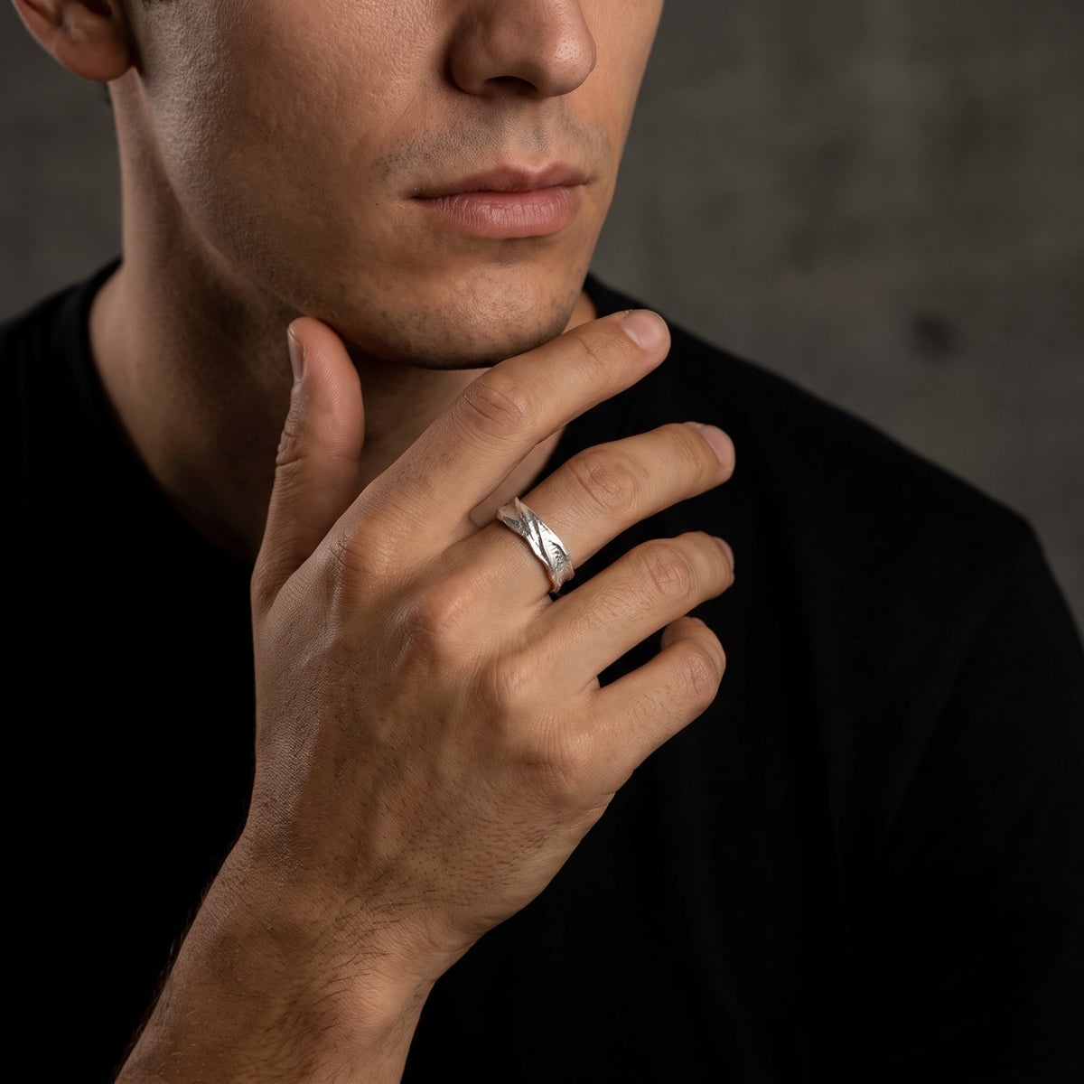 The Terrain Open Band Ring