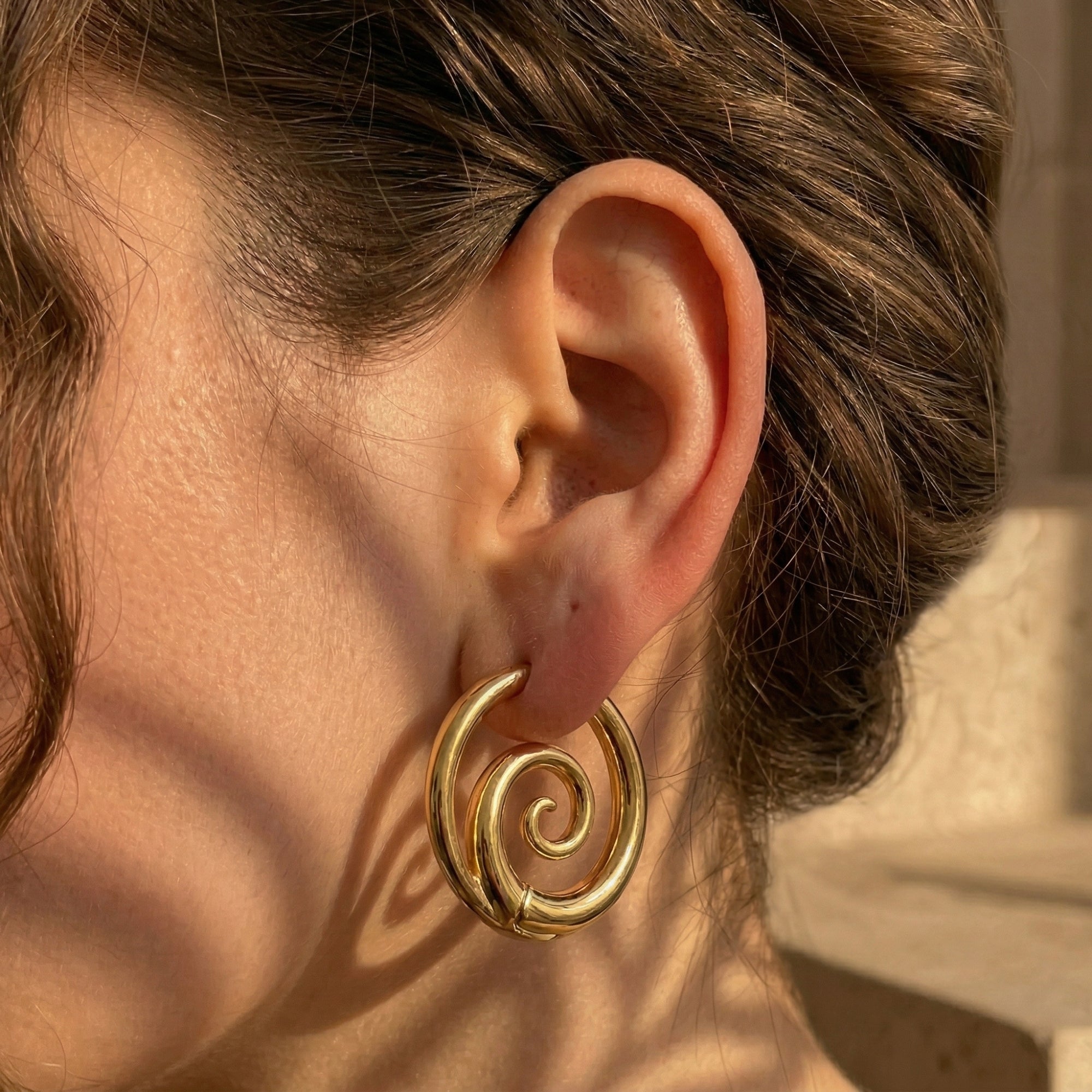 The Eternal Spiral Earrings