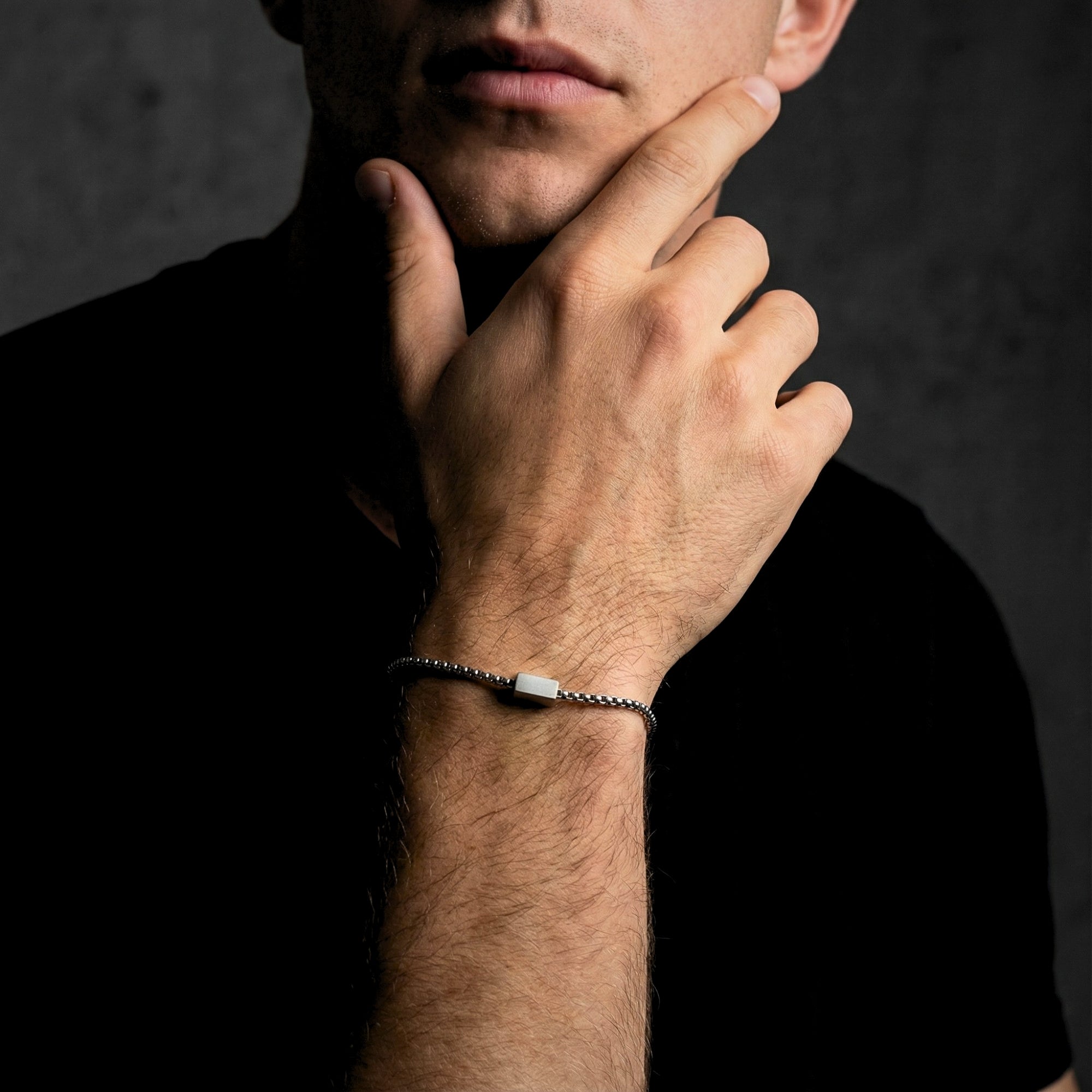 Link ID Bracelet - Silver - 5MM