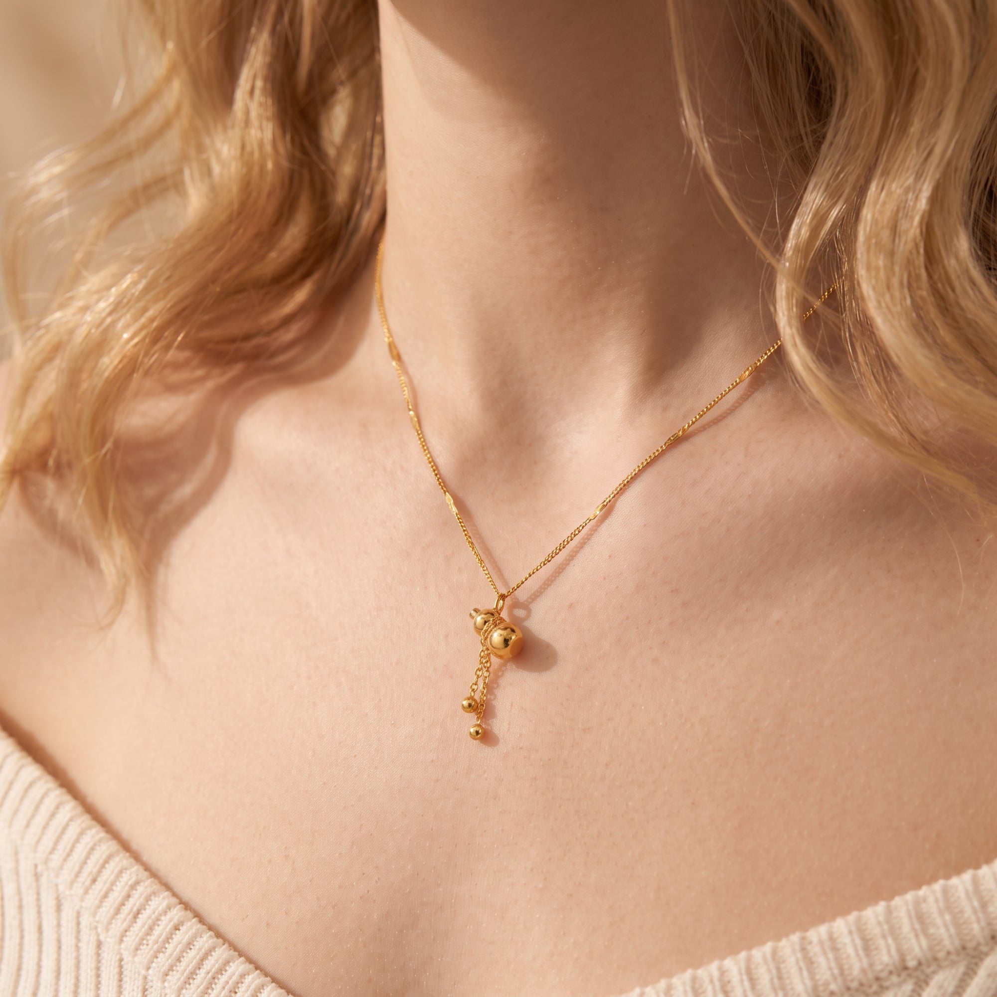 The Gourd Drop Necklace