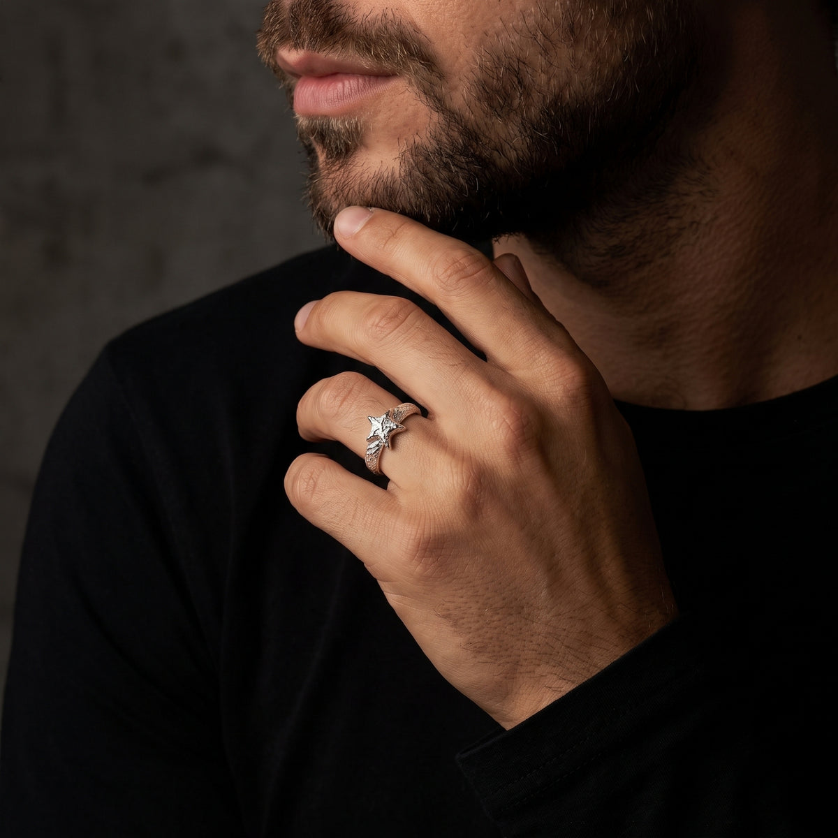 The Ocean Star Open Ring