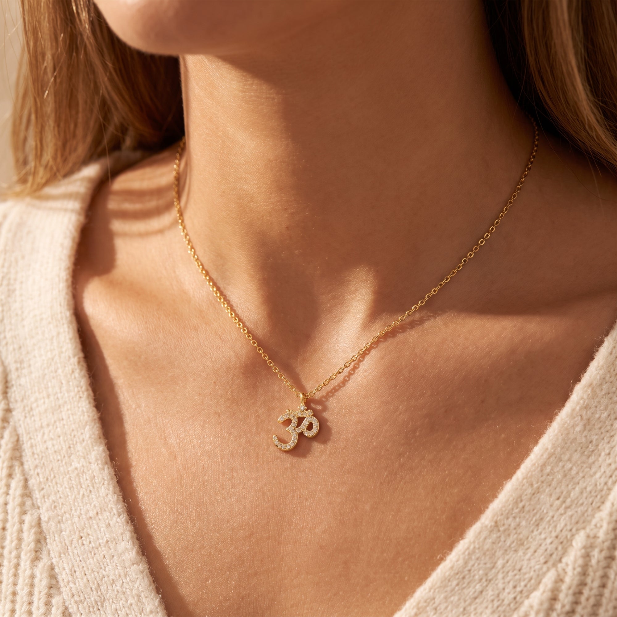 The Sacred Om Pendant Necklace