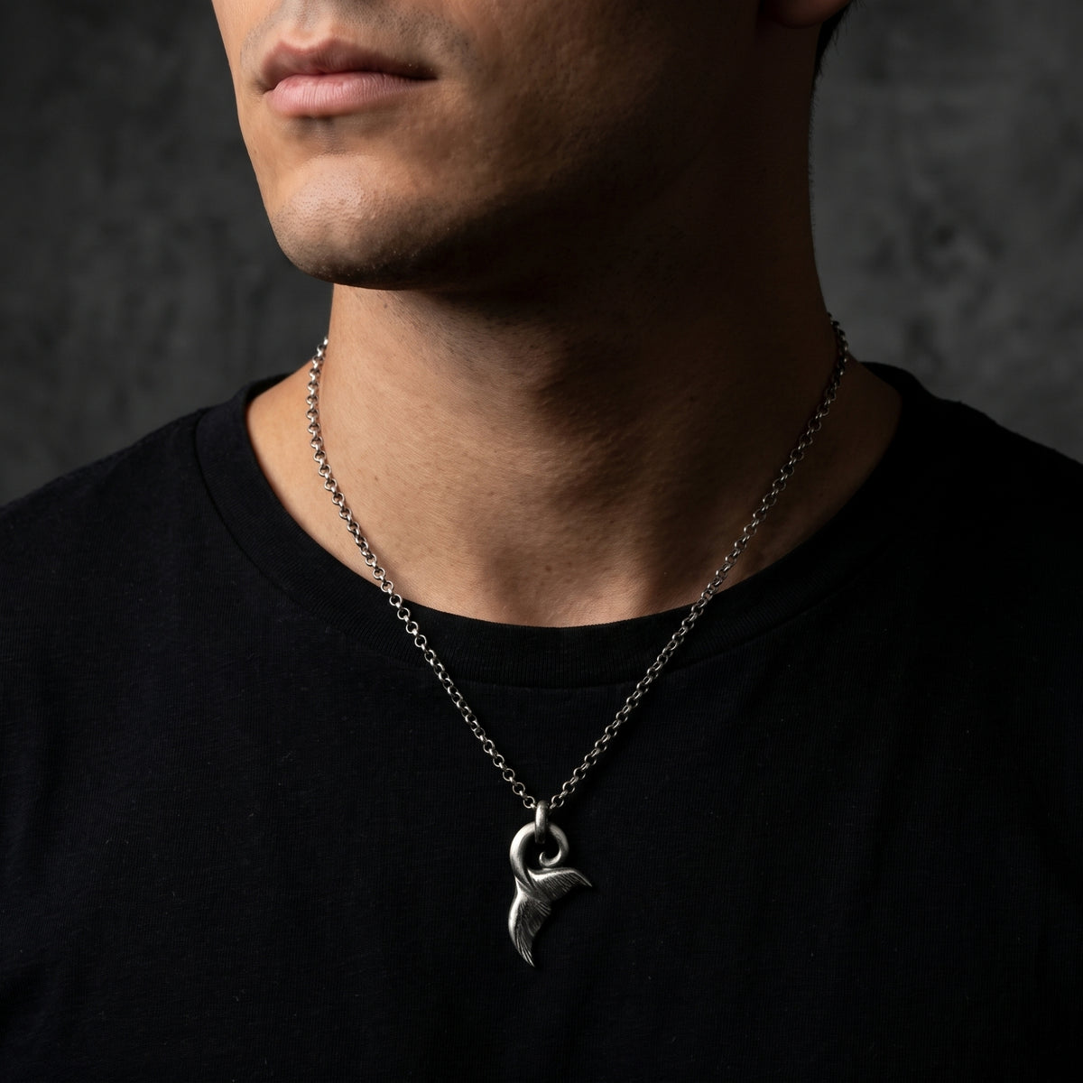 The Nautical Fluke Necklace