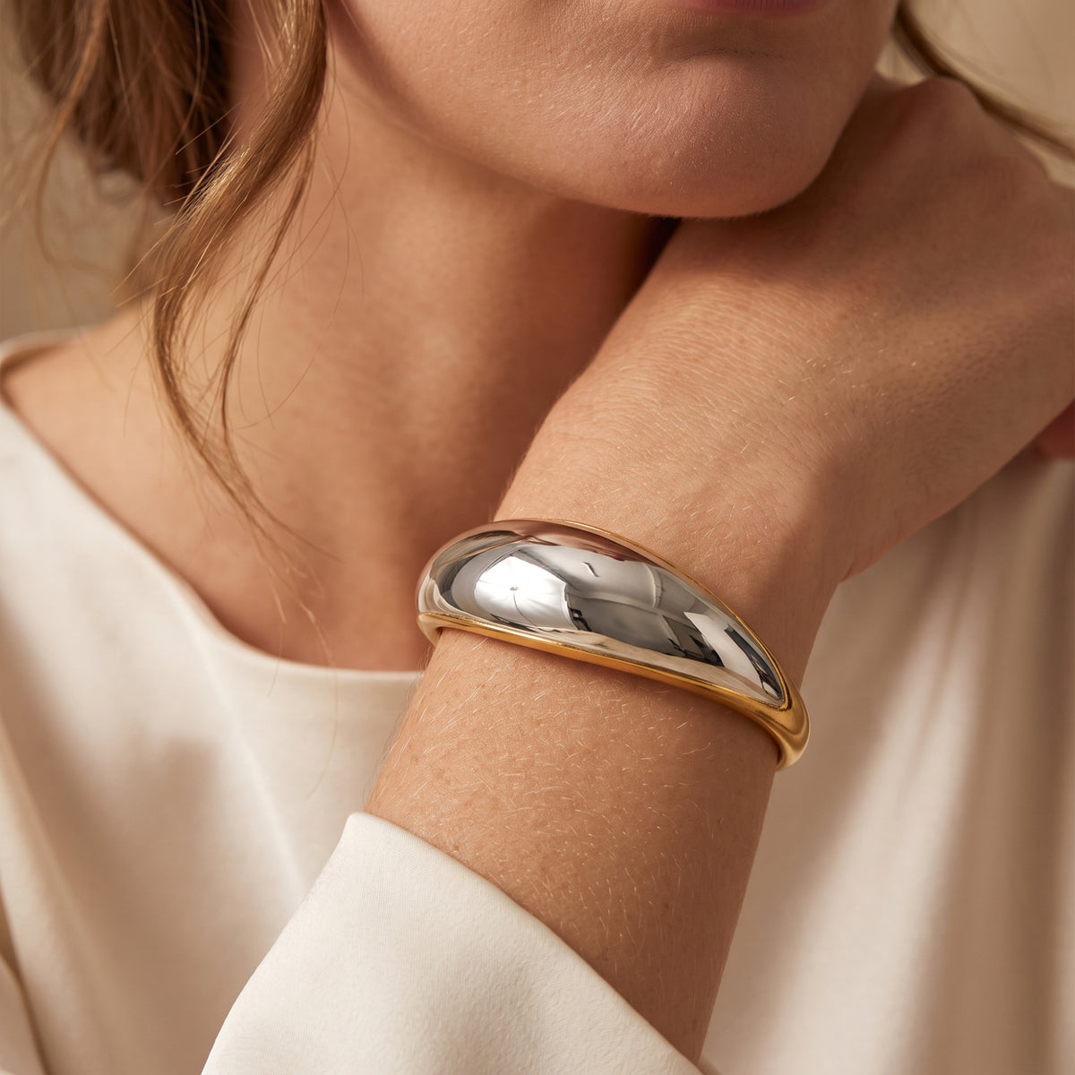 The Sculpted Dome Bracelet